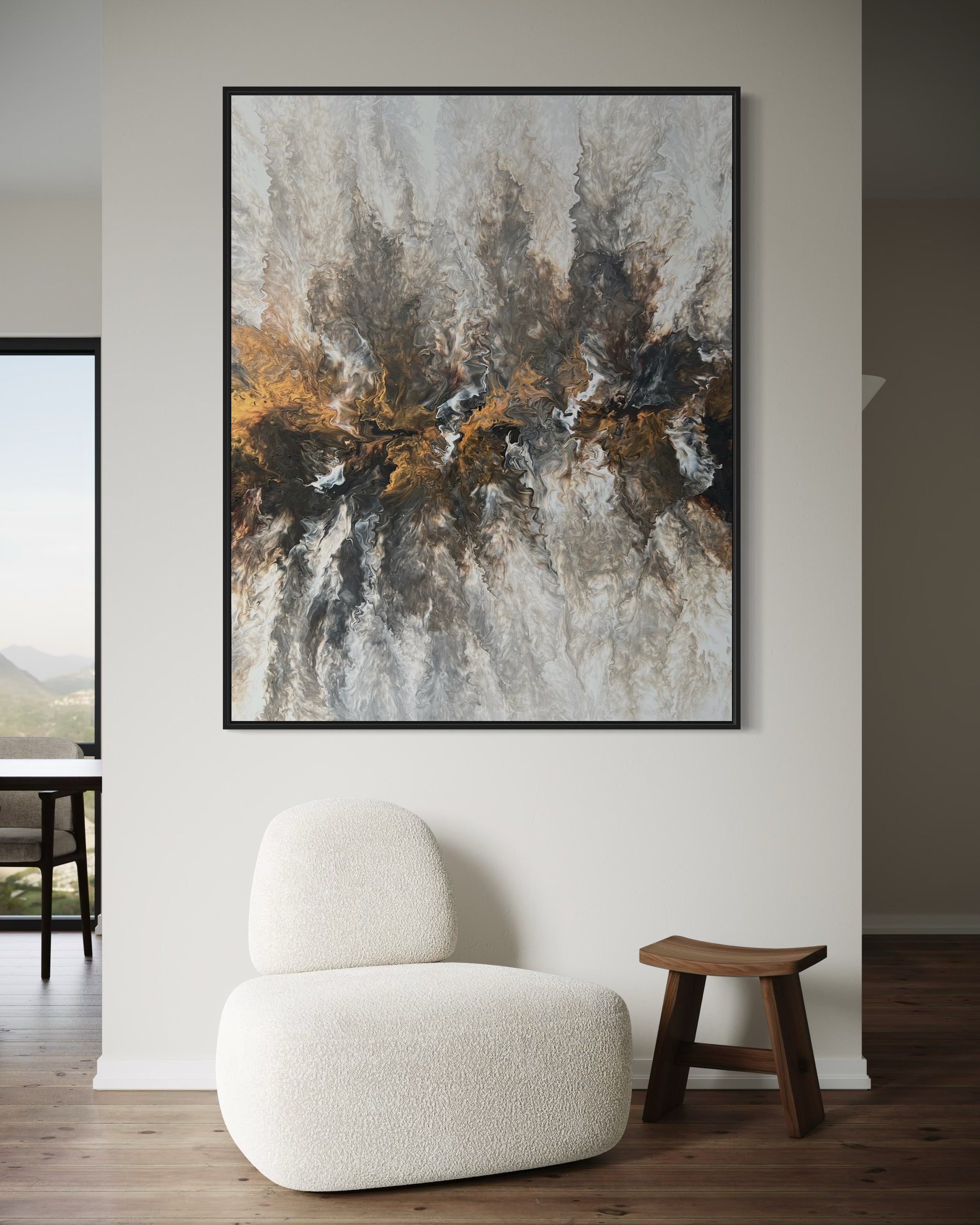 "Golden Jewel" - Canvas Print