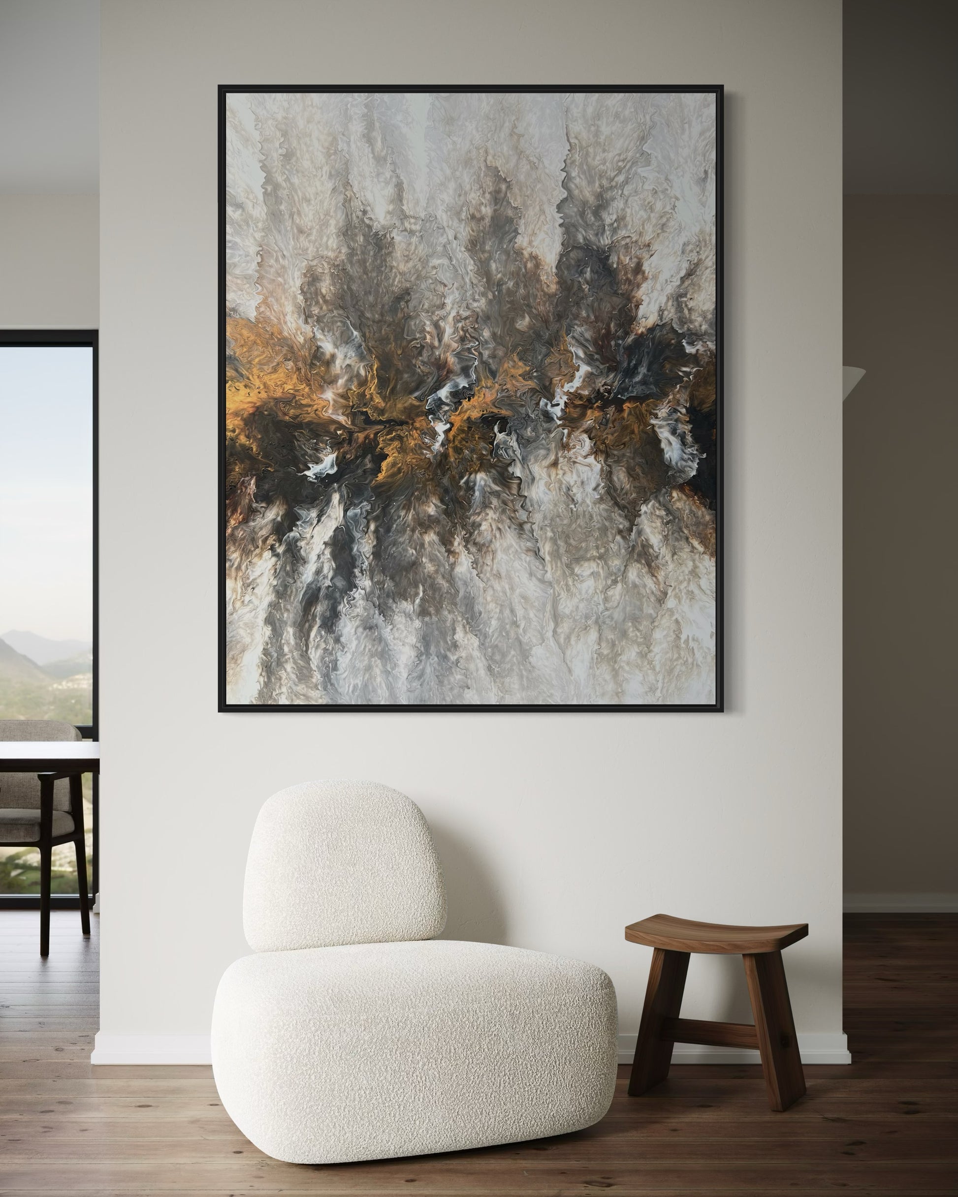 "Golden Jewel" - Canvas Print