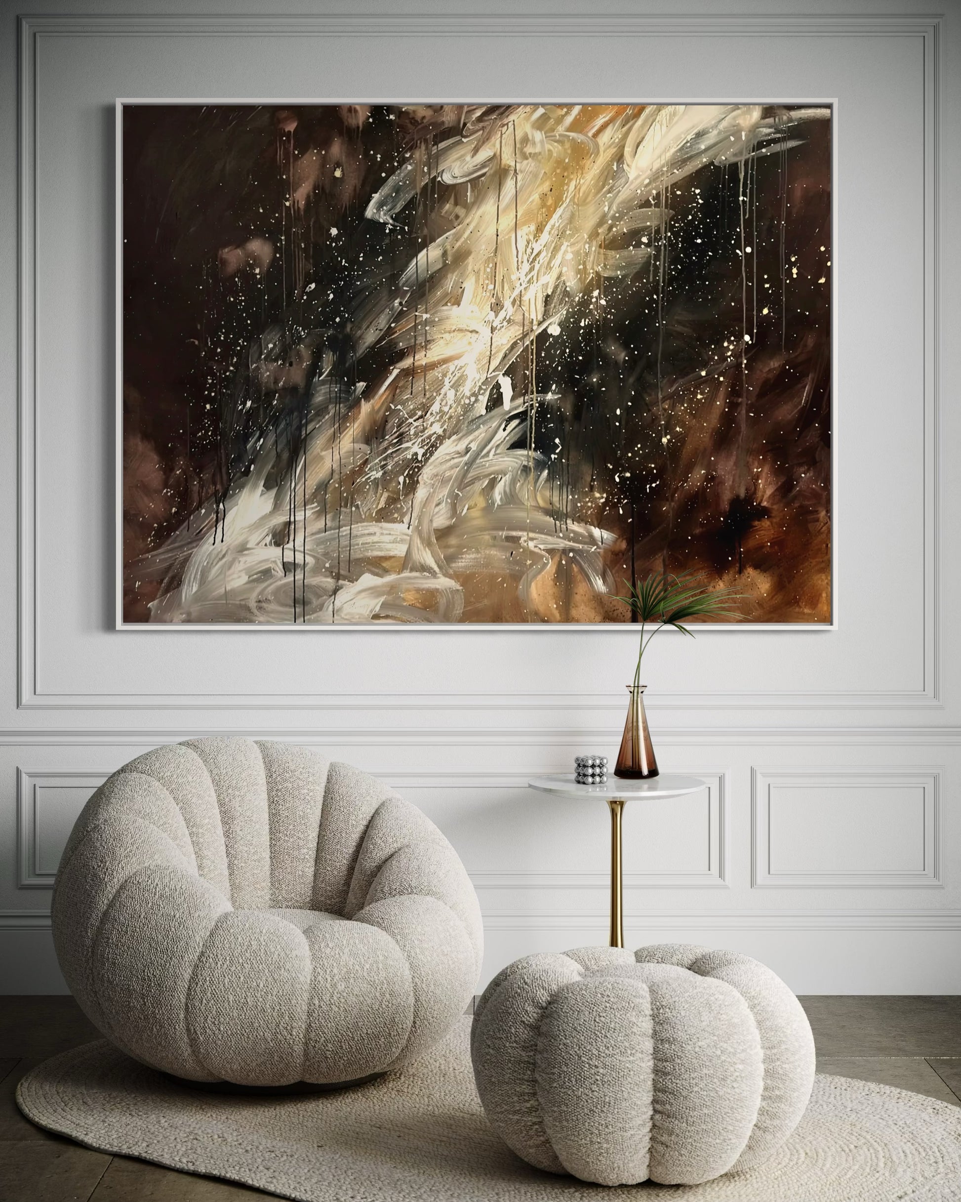 "Feathered" - Canvas Print