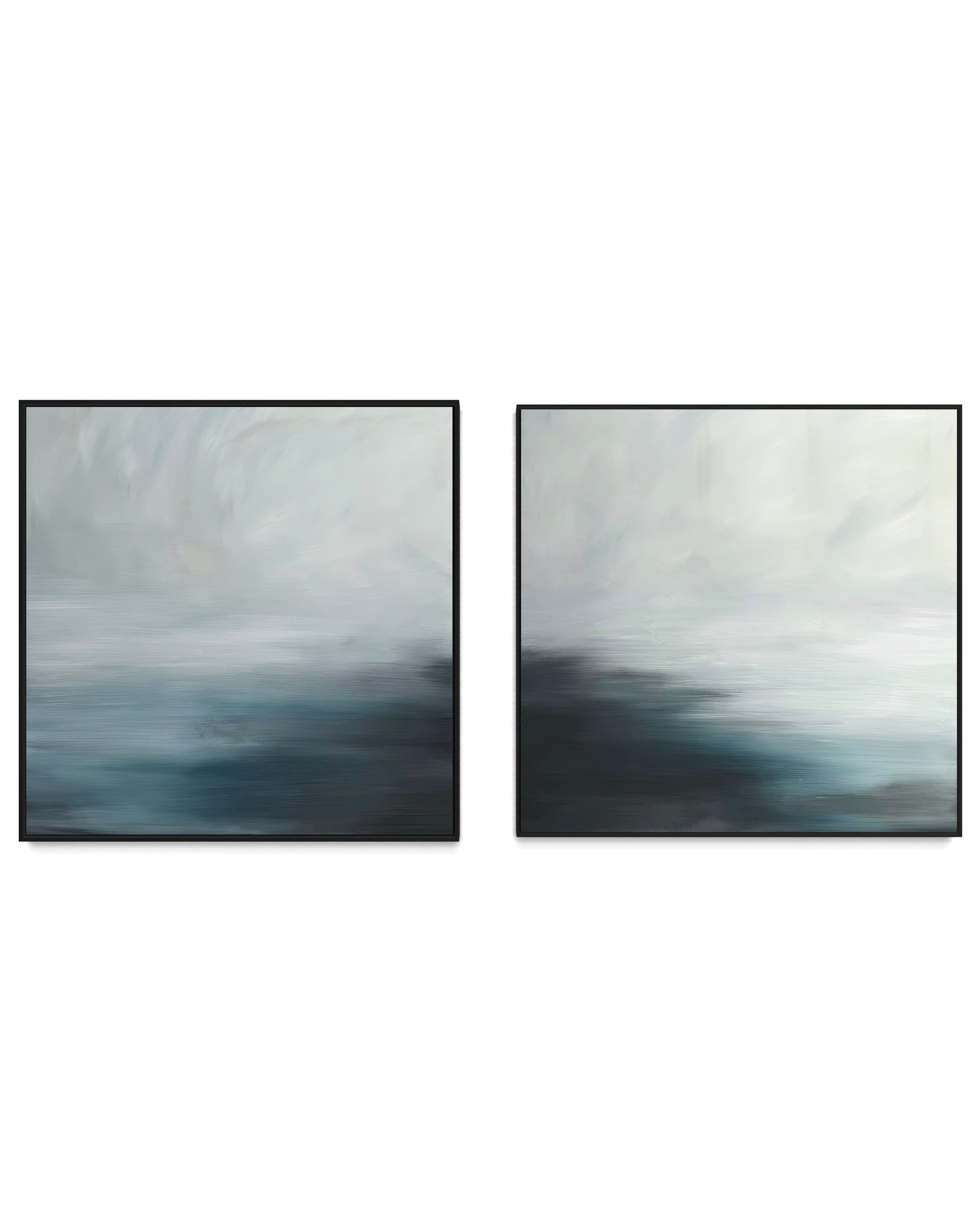 "Twin Atlantic" - Set of 2 Canvas Prints