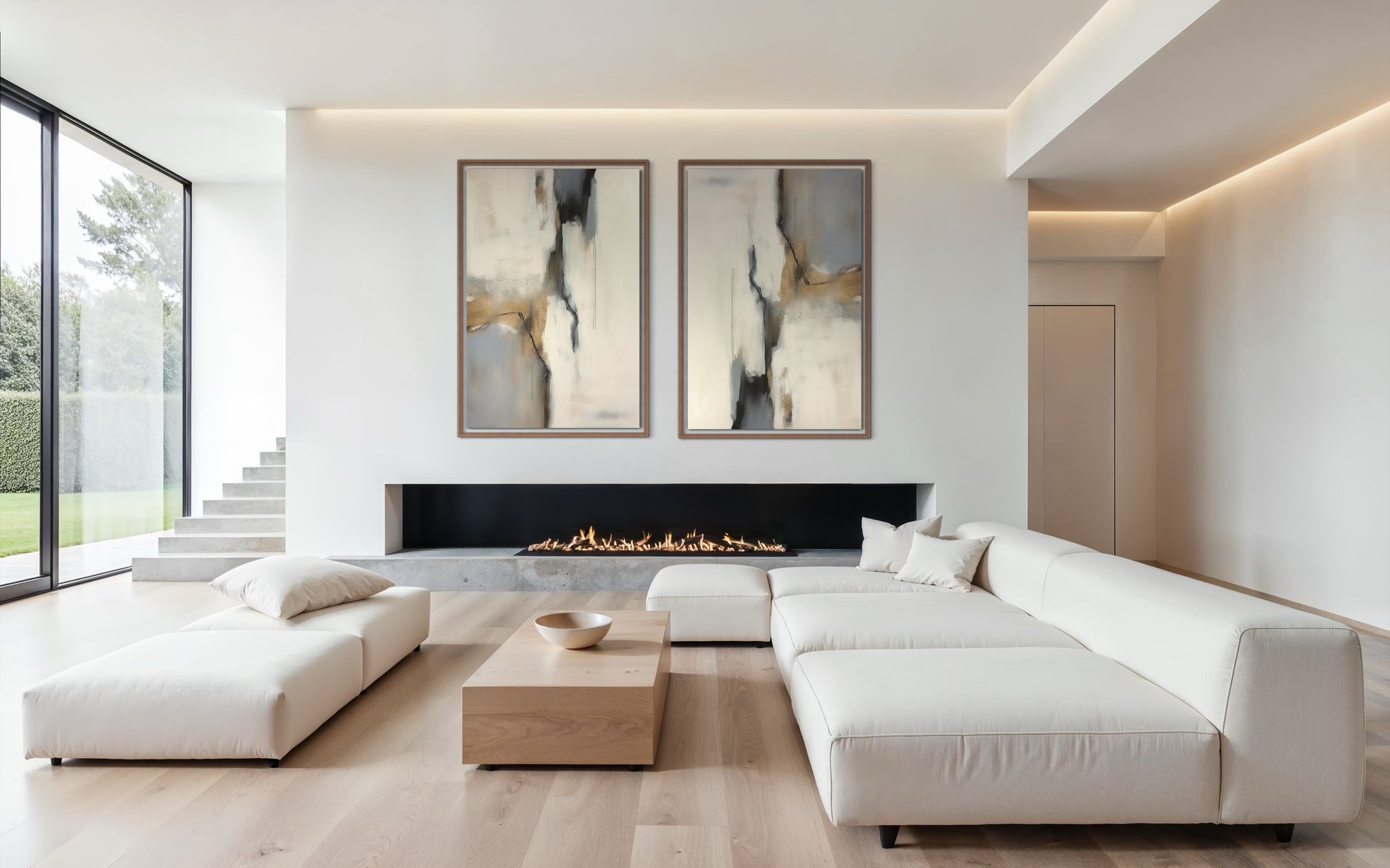 "Simple Silhouette" Canvas Print