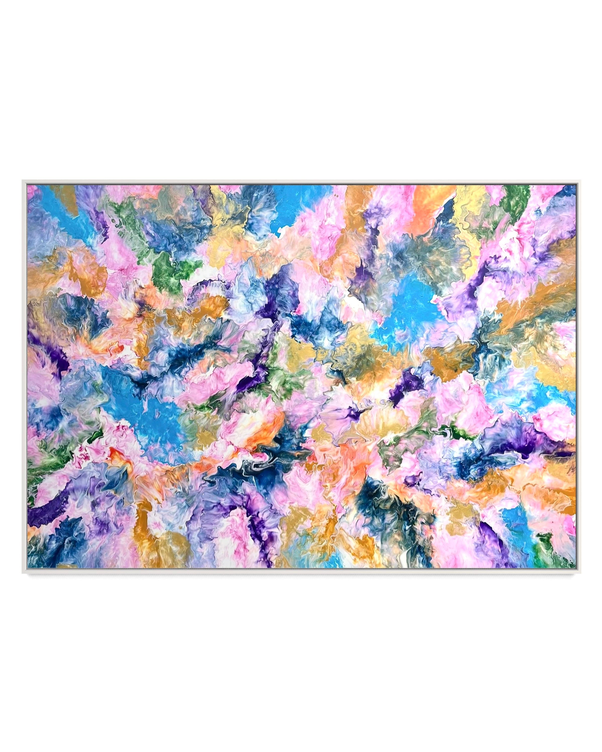 "Loving Colour" - Canvas Print
