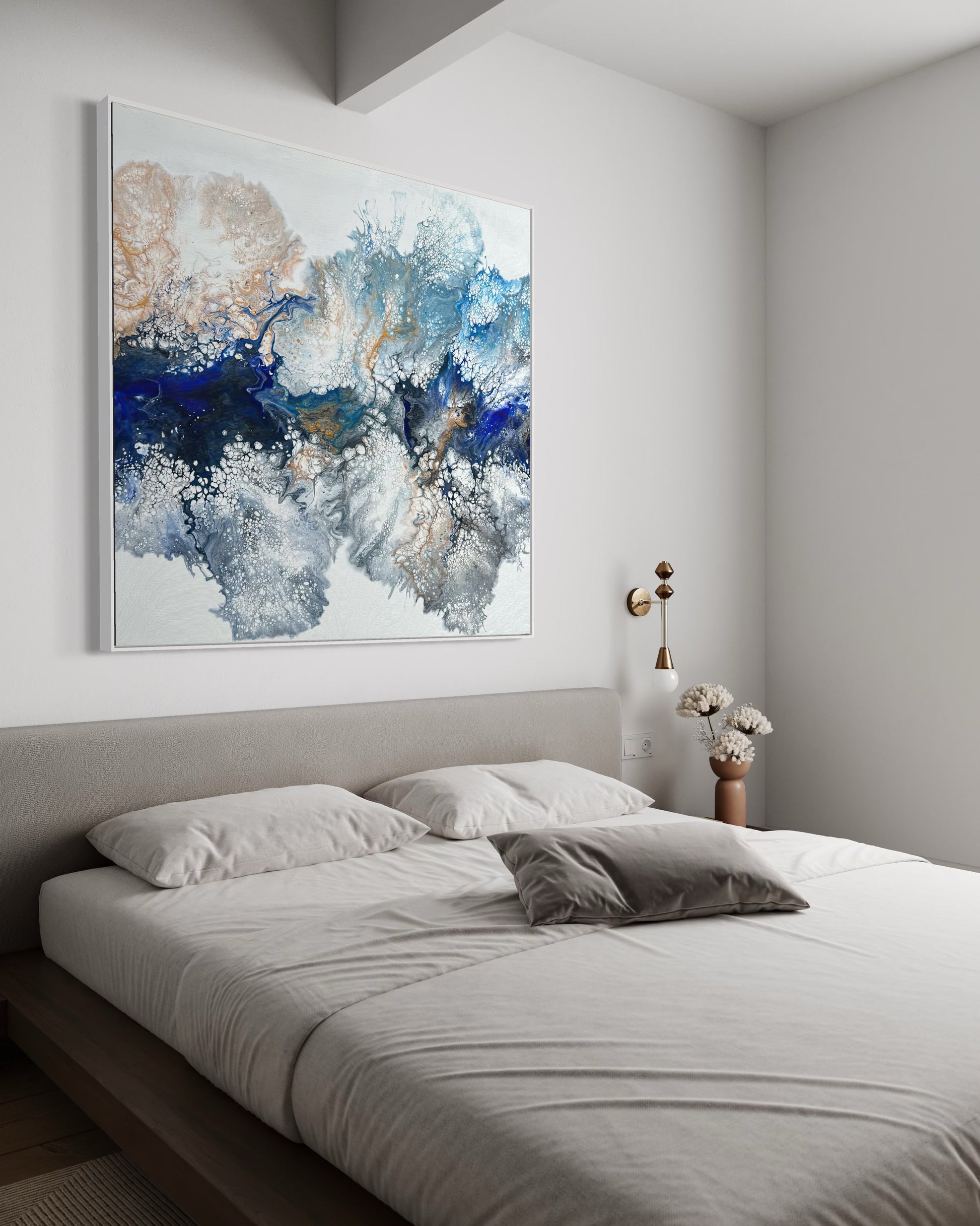 "Ocean Fizz" - Canvas Print