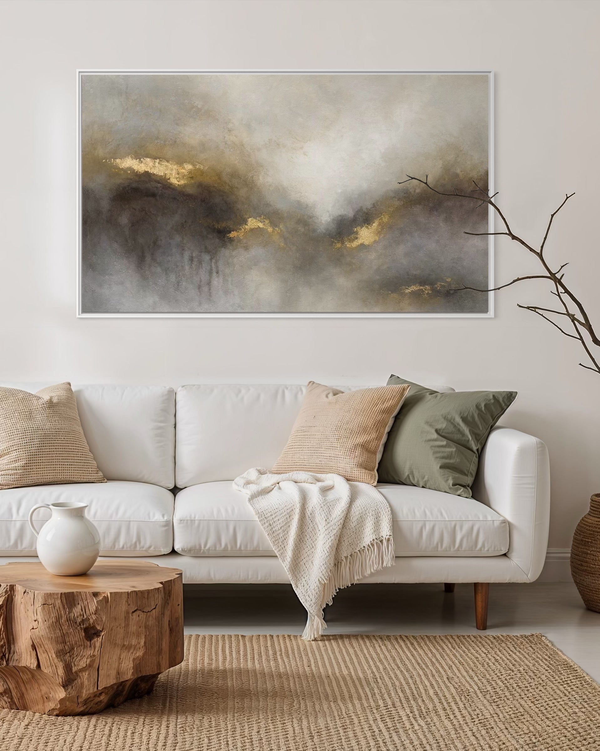 "Misty Getaway" Canvas Print