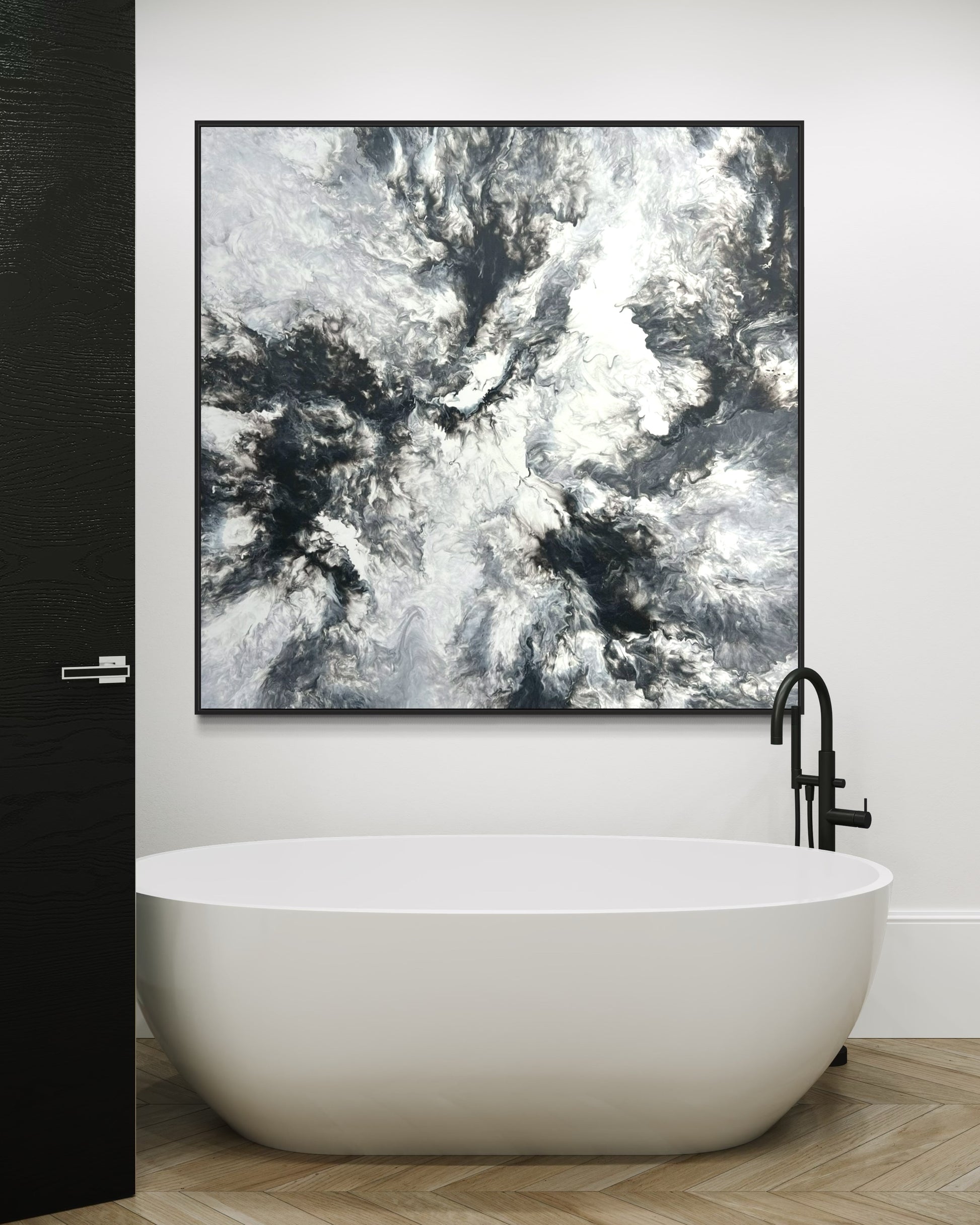 "The Smoking" - Canvas Print