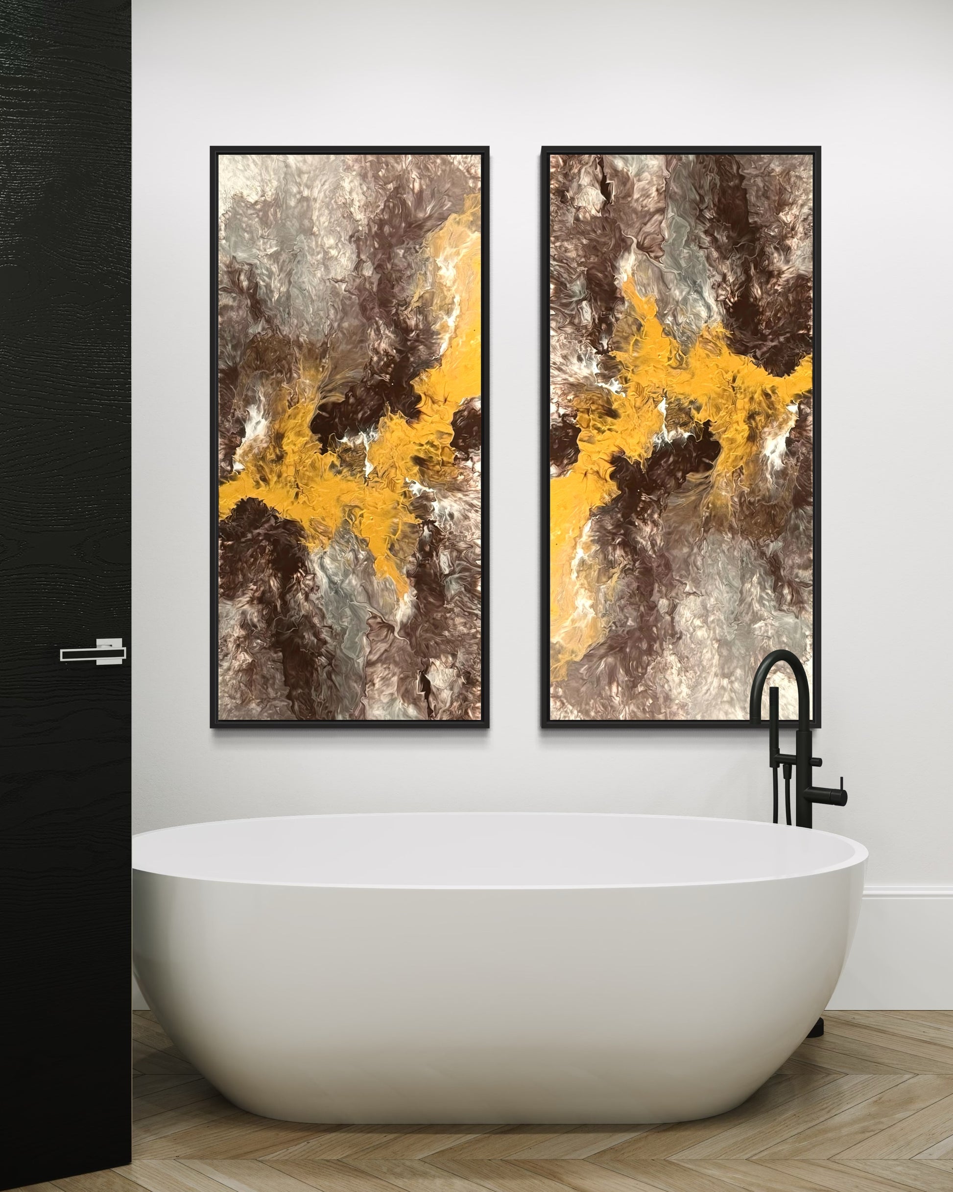 "Double Trouble" - Set of 2 Canvas Prints