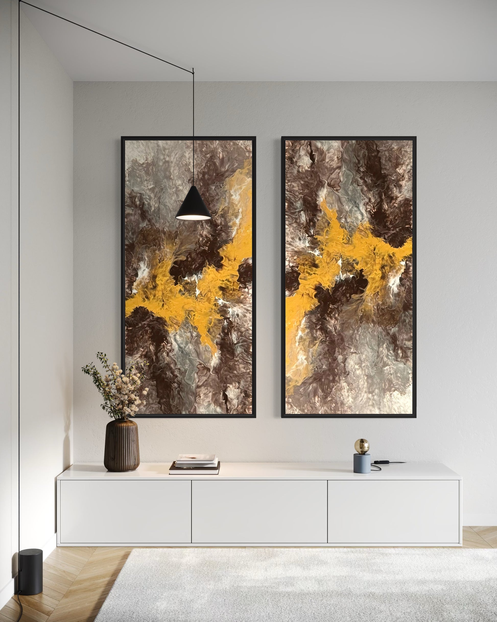 "Double Trouble" - Set of 2 Canvas Prints