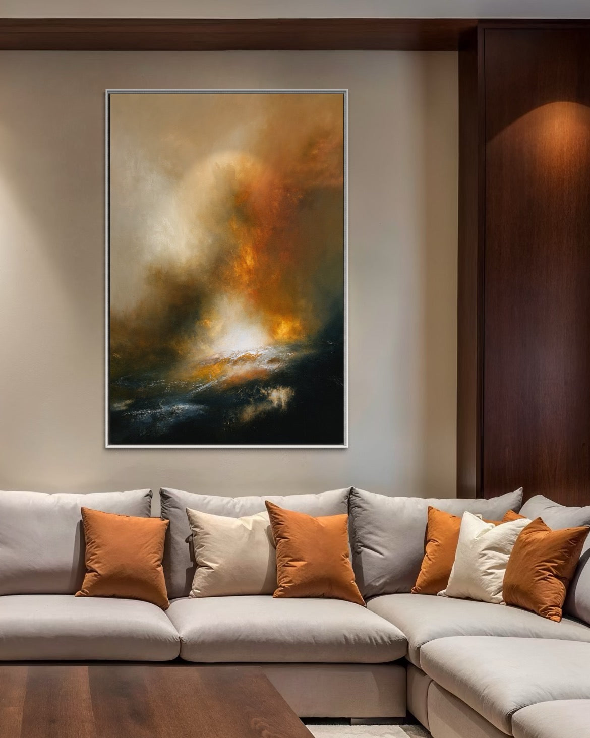 "Burning Desire" Canvas Print