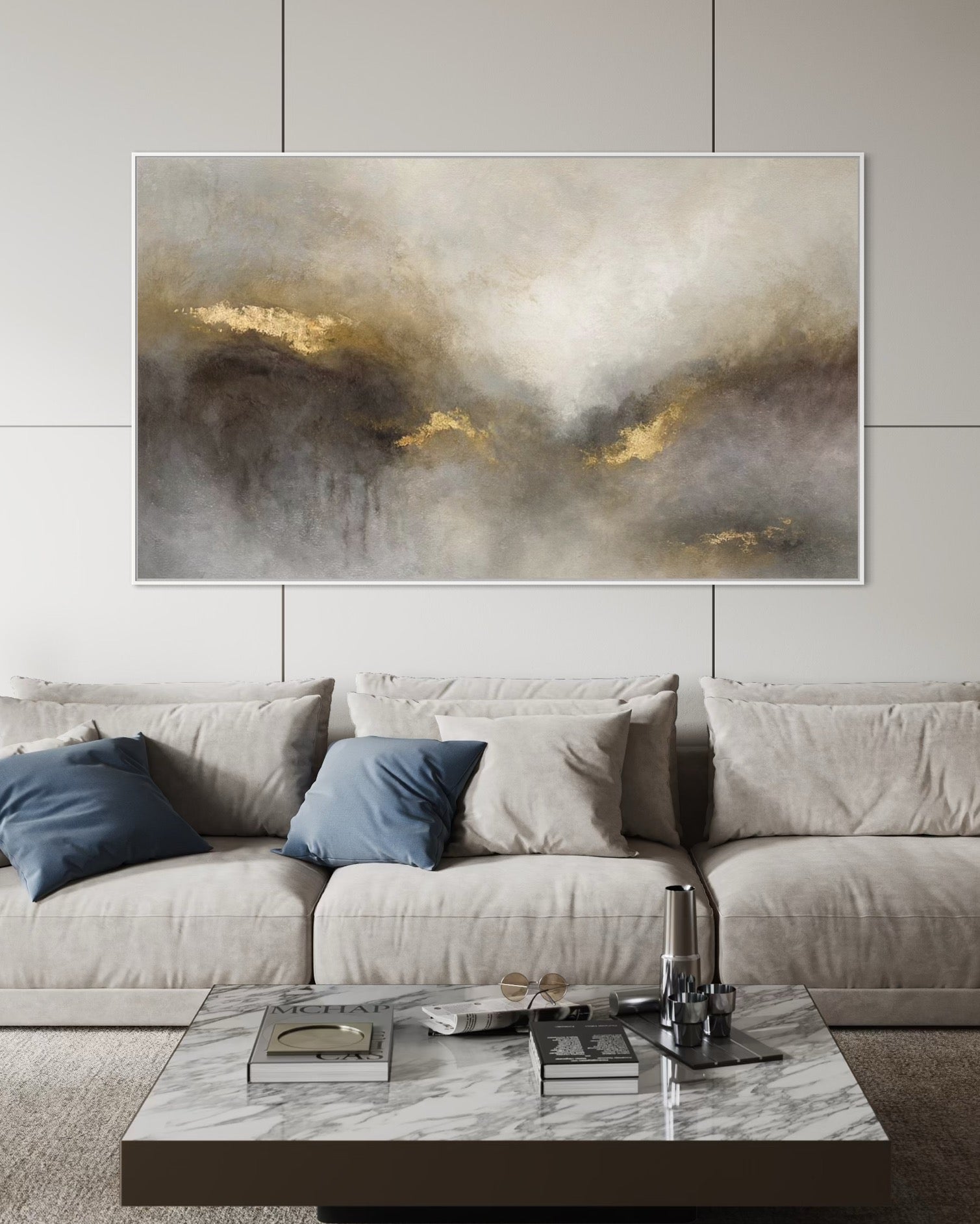 "Misty Getaway" Canvas Print