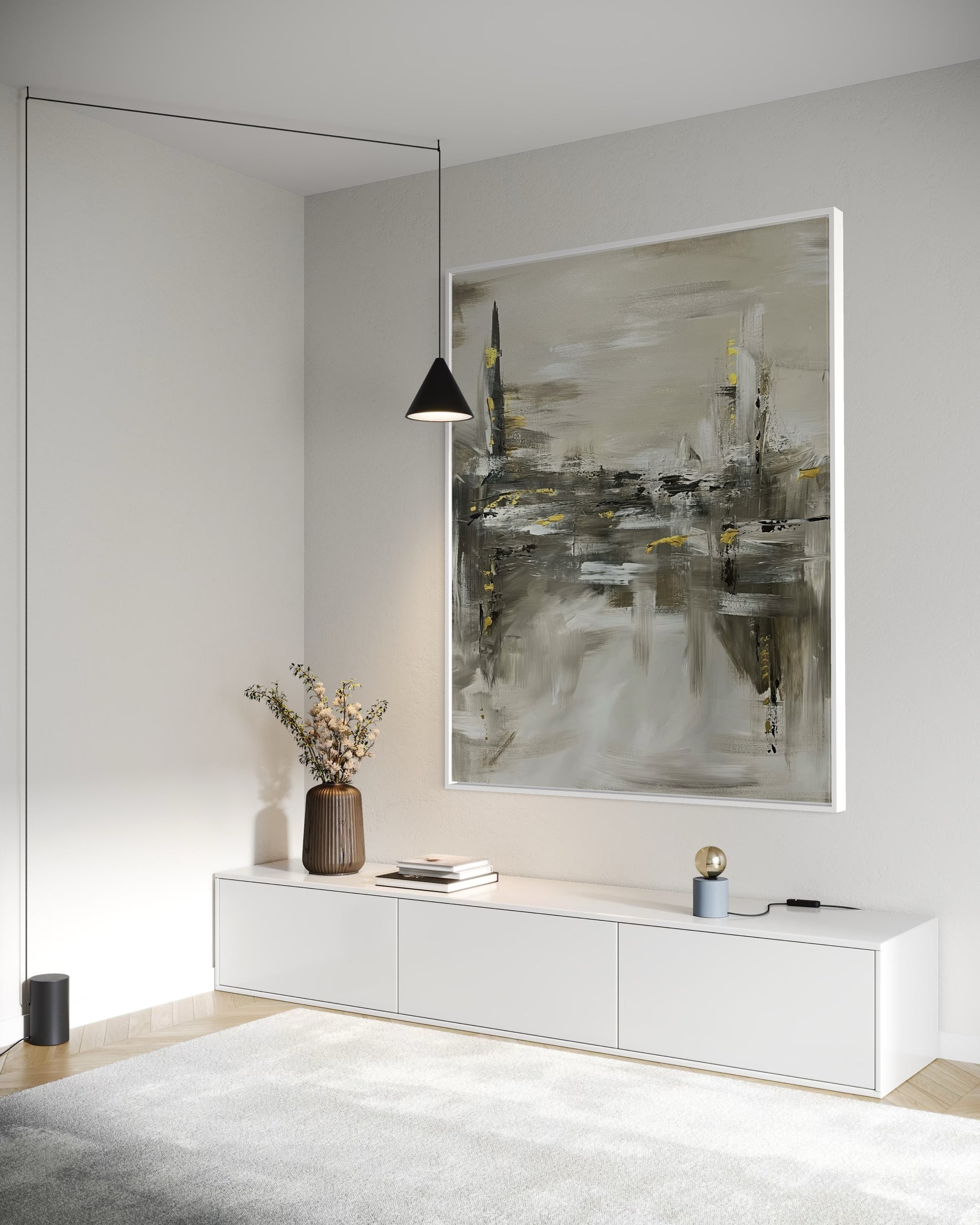 "Urban Evening" - Canvas Print
