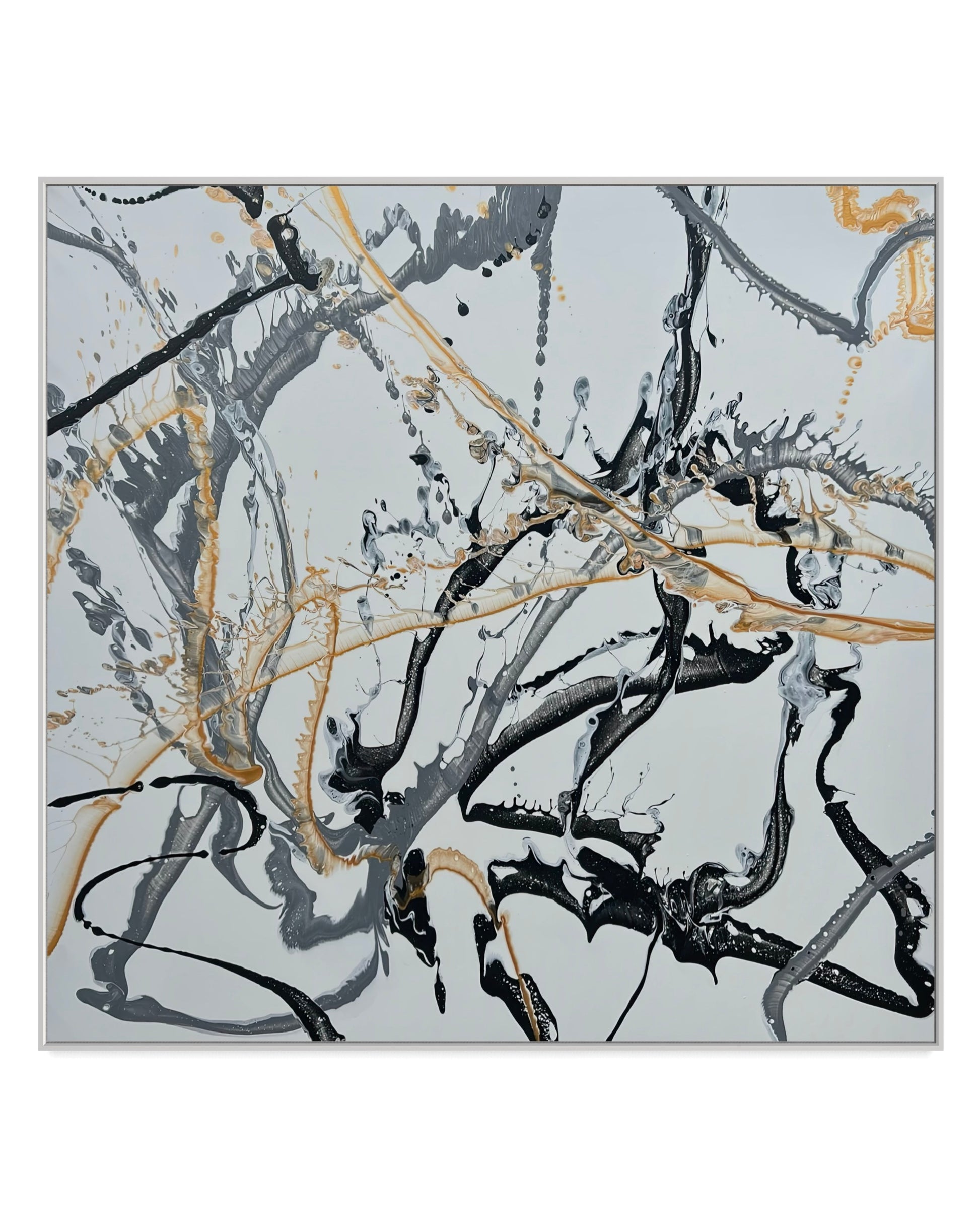 "Liquid Mess" - Canvas Print
