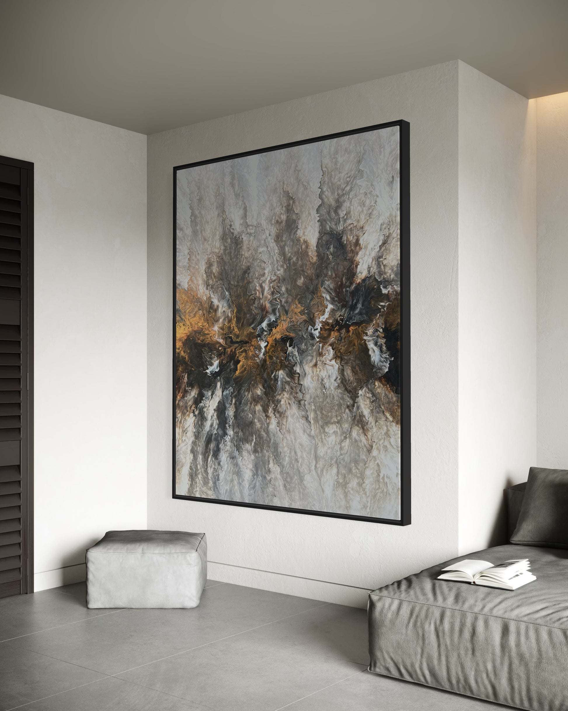 "Golden Jewel" - Canvas Print