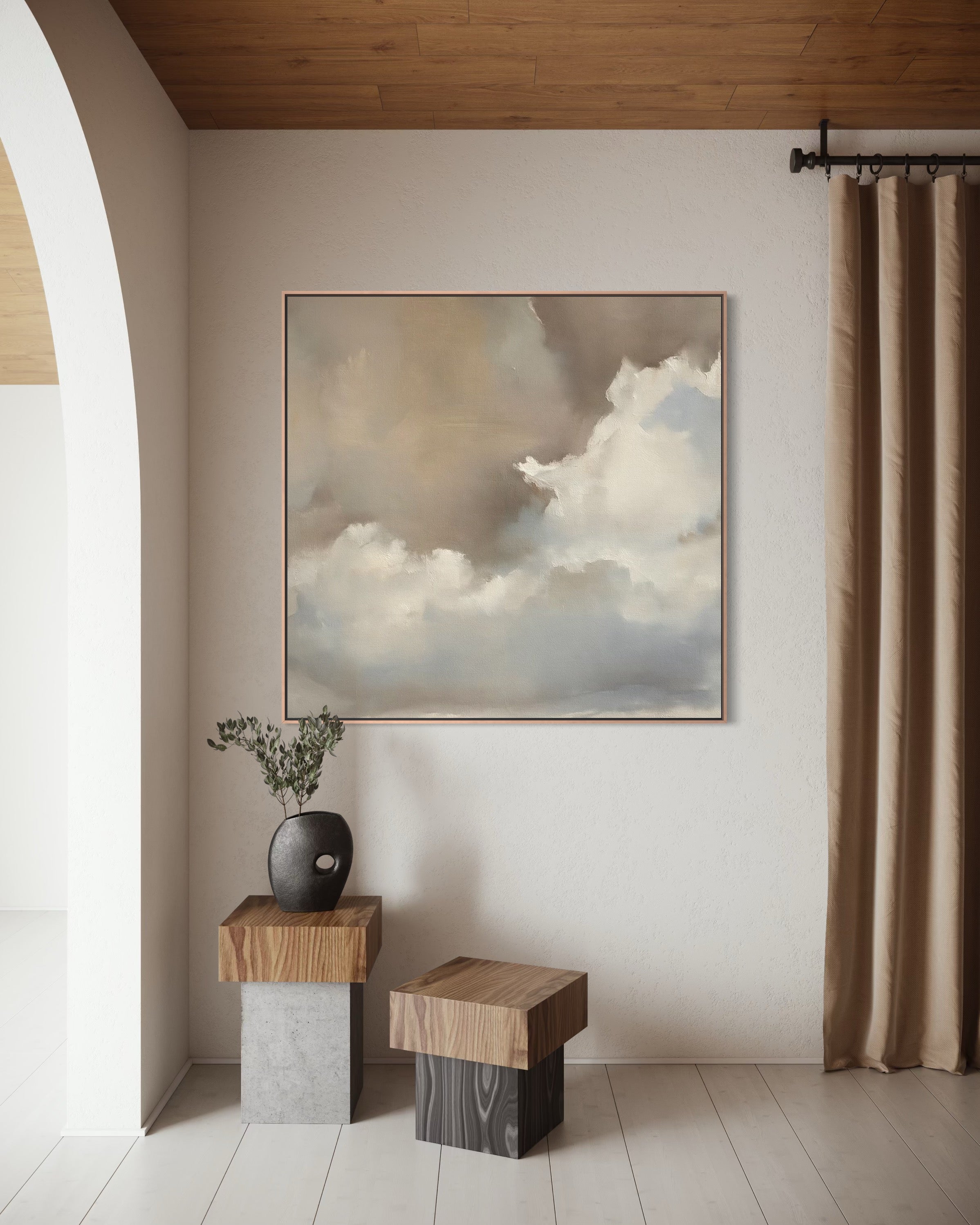 "Lost In The Clouds" Canvas Print