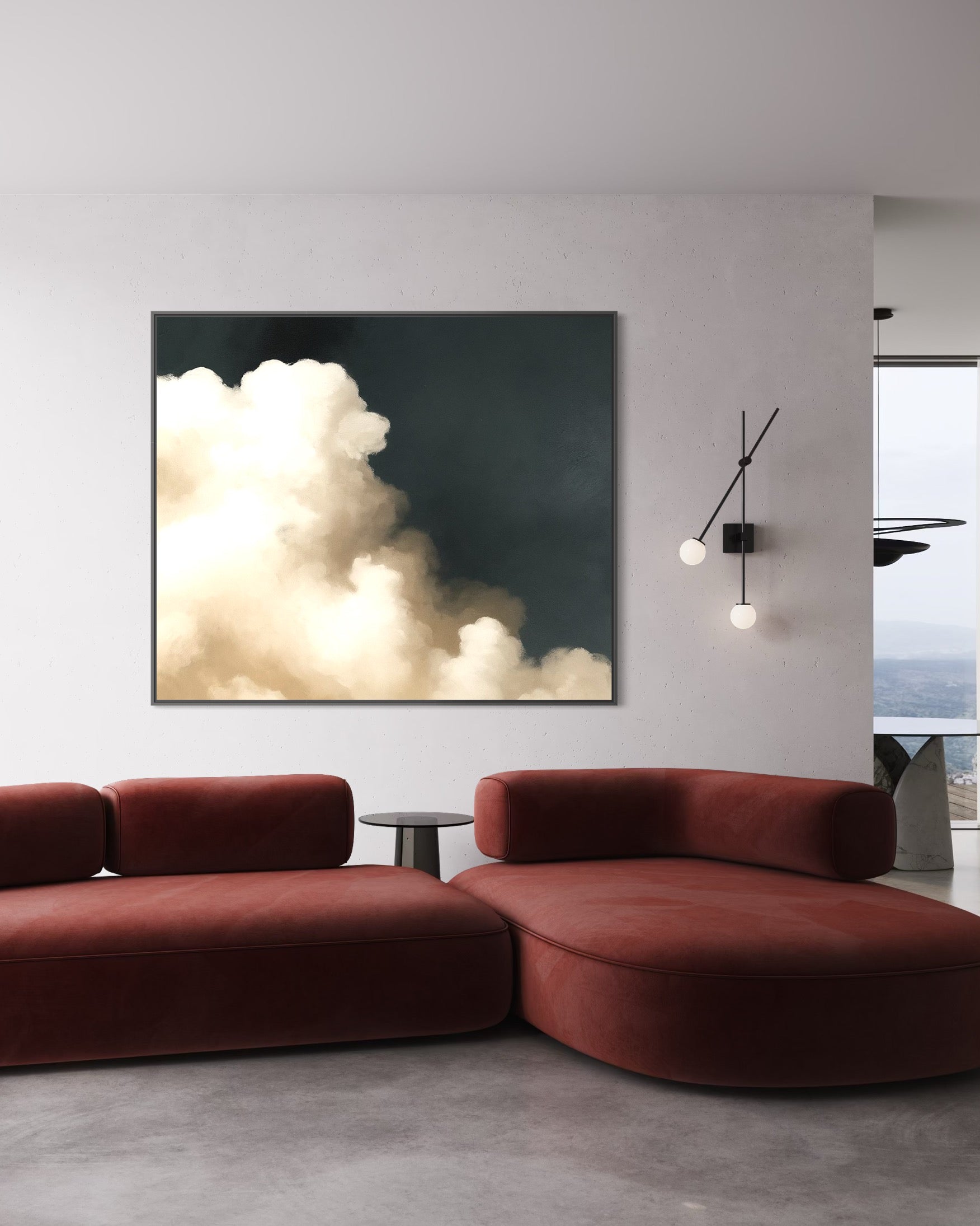 "Head In The Clouds" Canvas Print