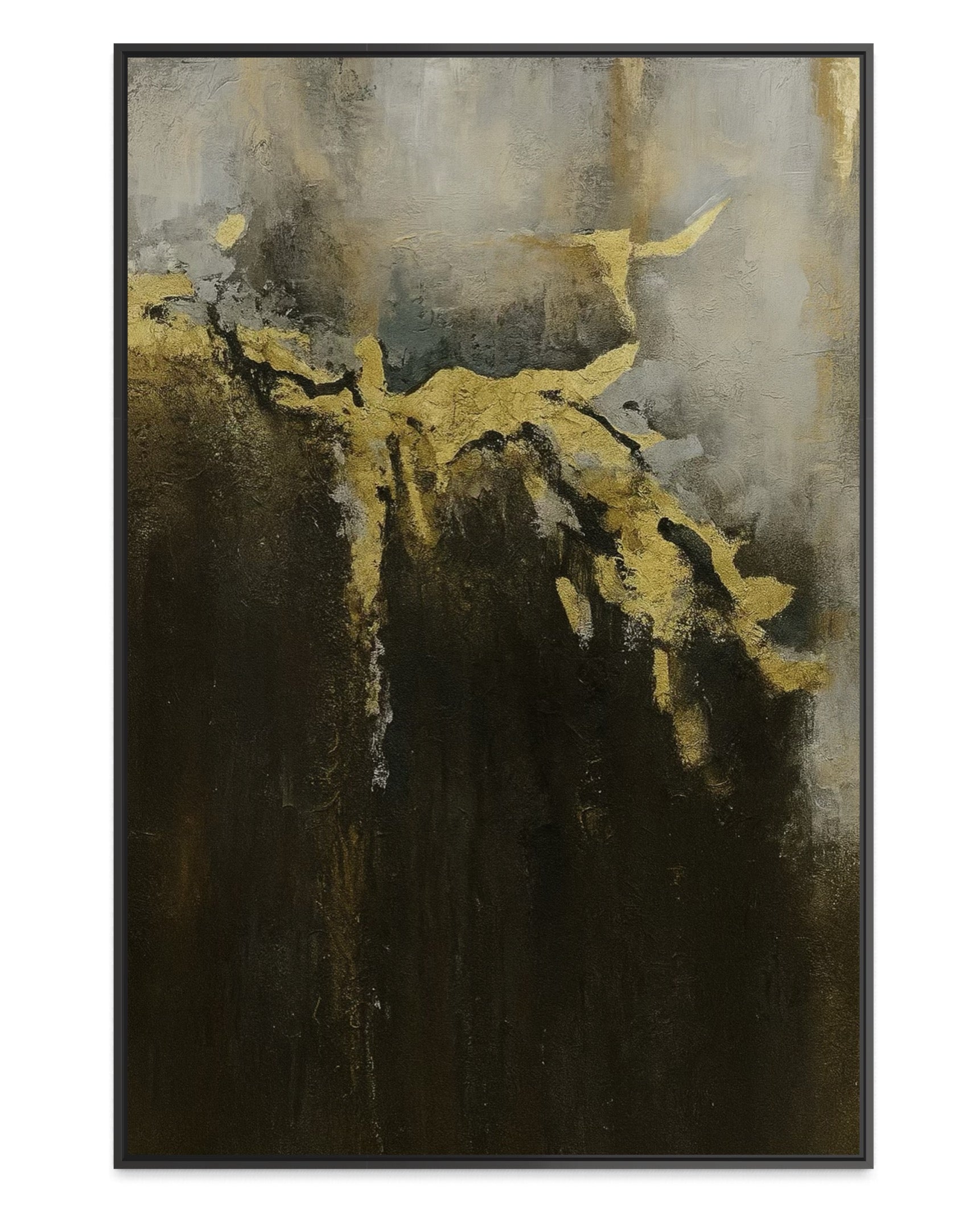 "Dramatic Elegance" Canvas Print