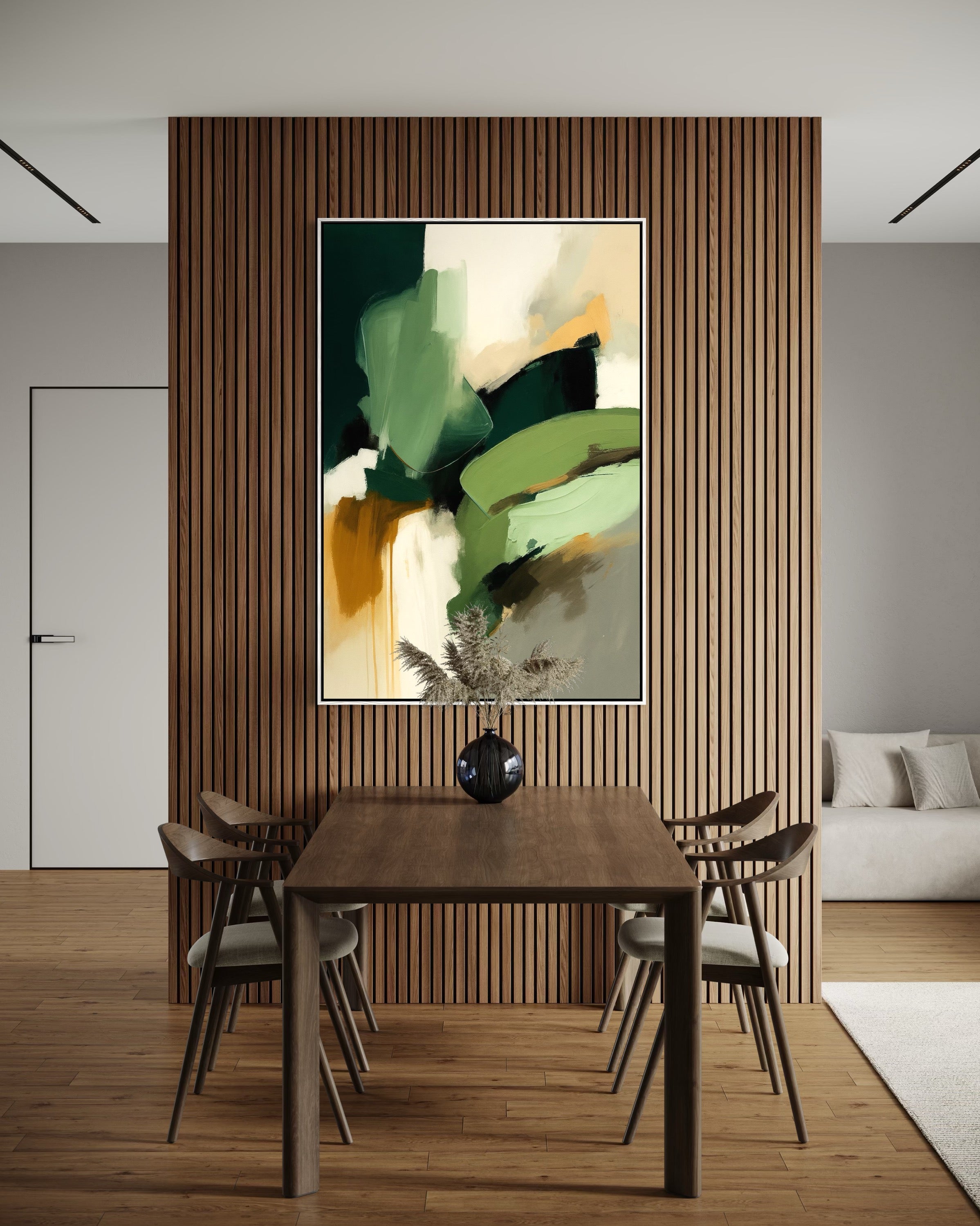 "Glimpse Of Forest" Canvas Print