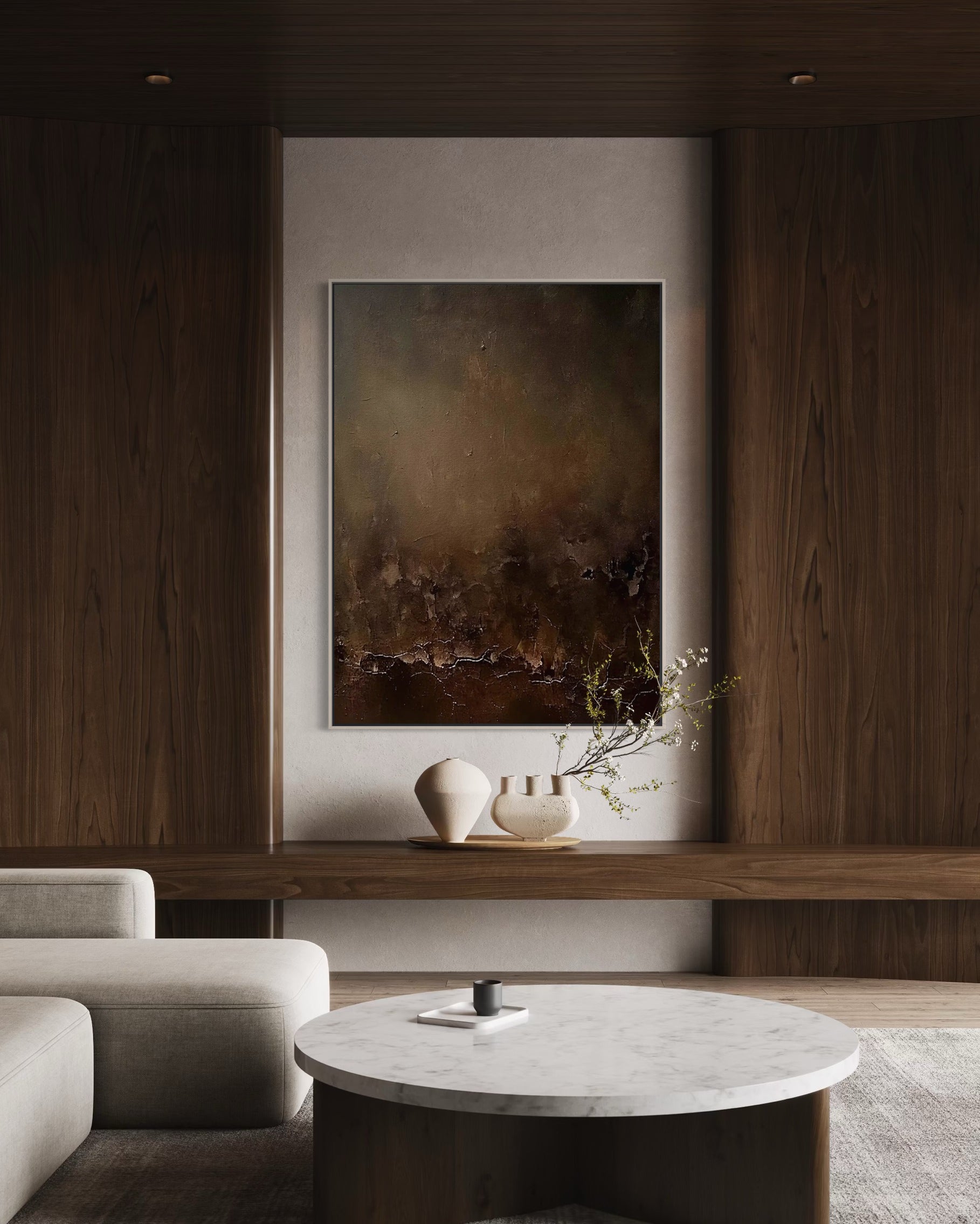 "Deep Depths" Canvas Print