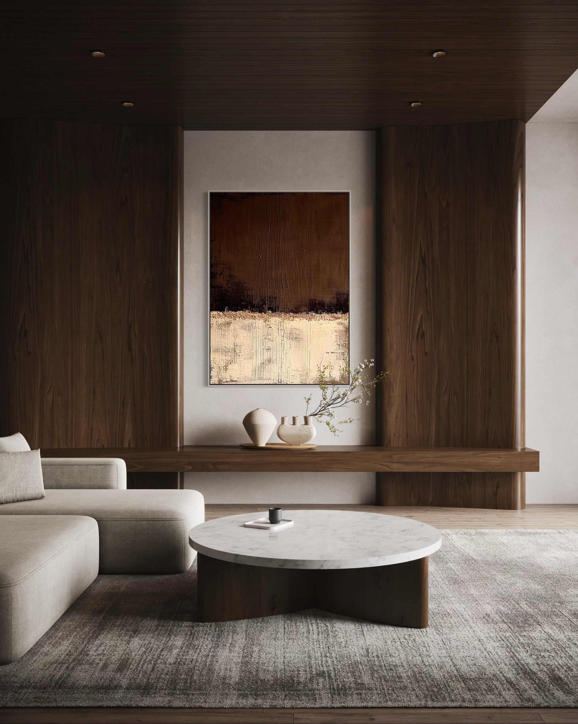 "Rustic Divide" Canvas Print