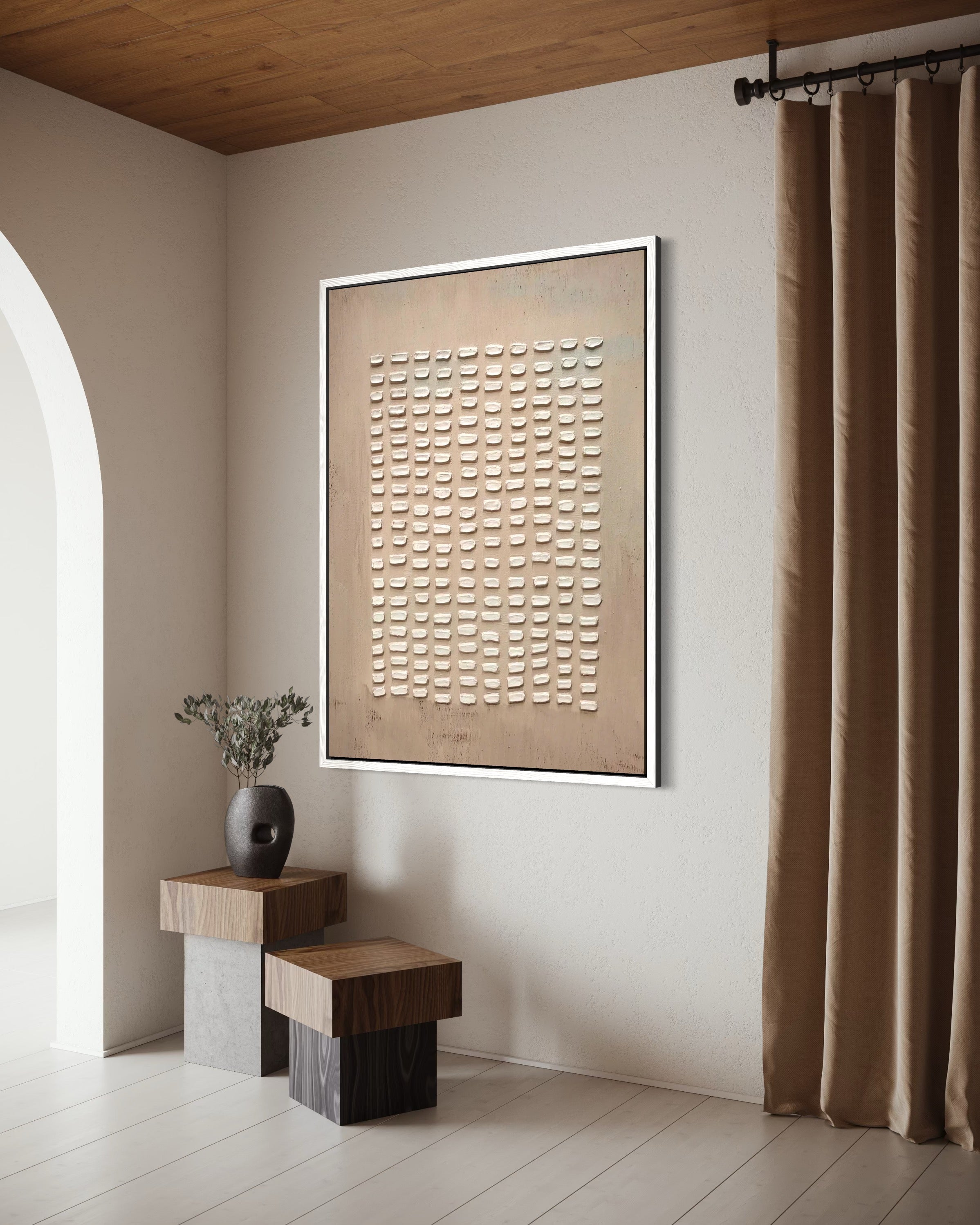 "Stepping Stones" Canvas Print