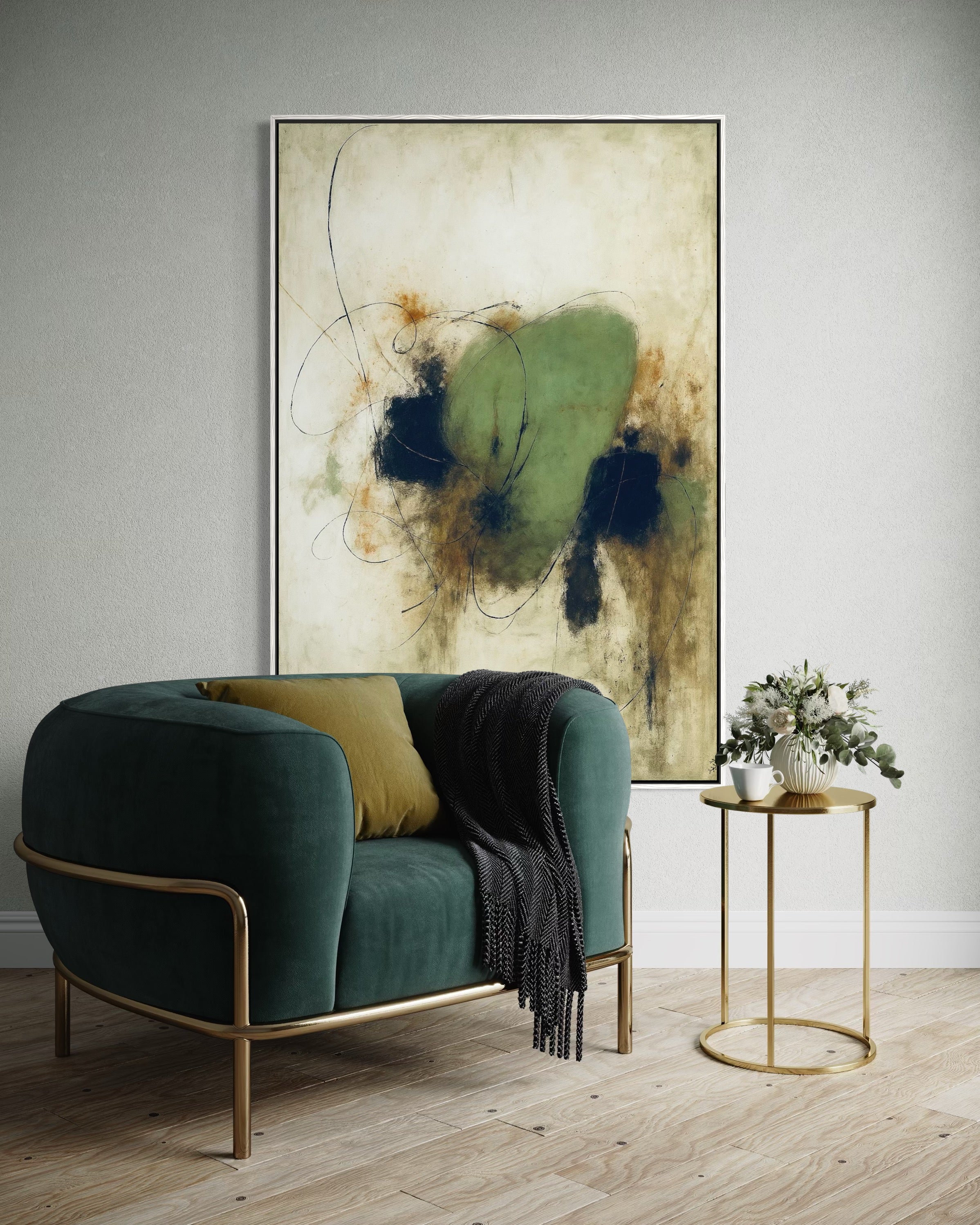 "A Troubled Mind" Canvas Print