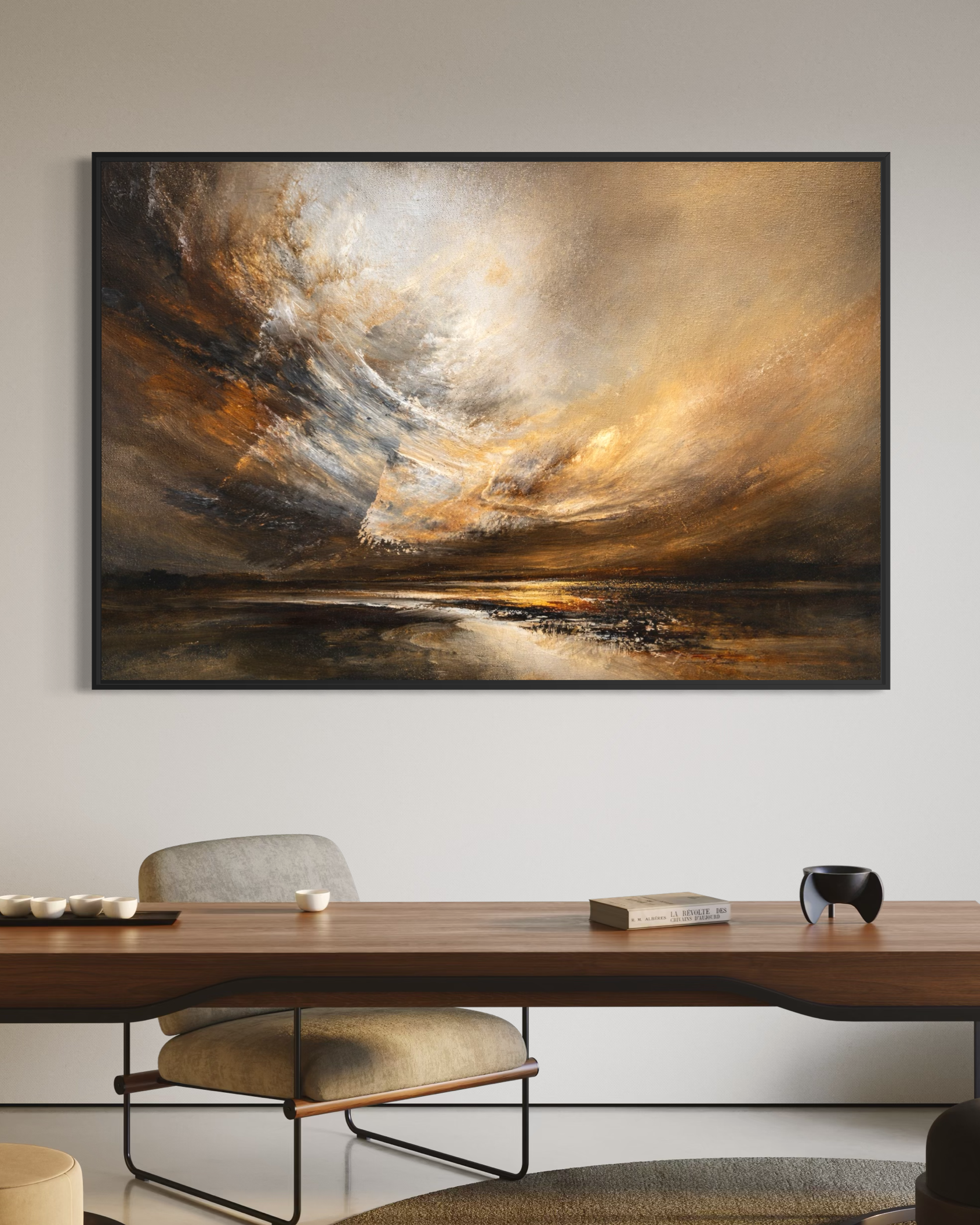 "Light in the Doom" Canvas Print