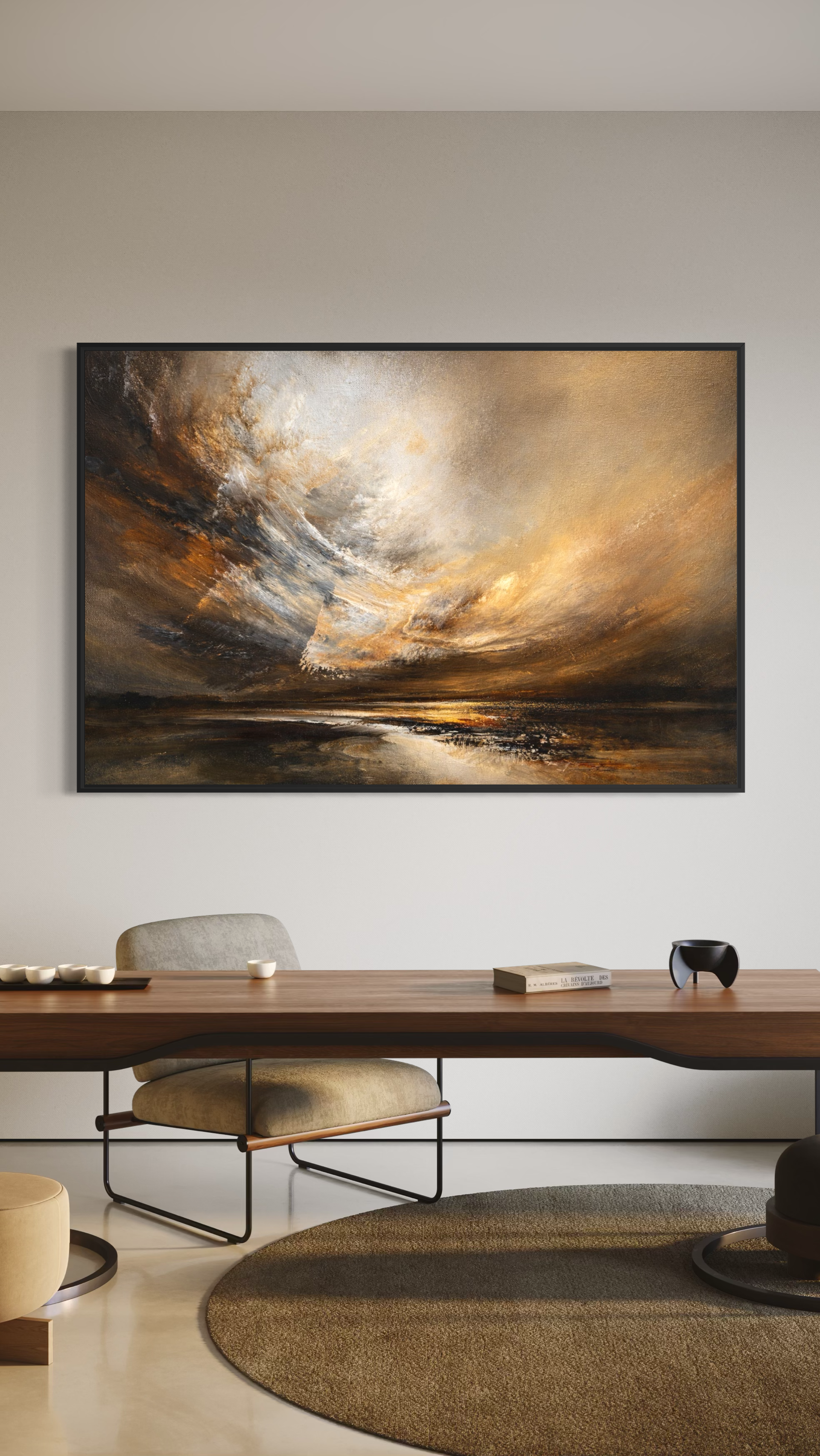"Light in the Doom" Canvas Print