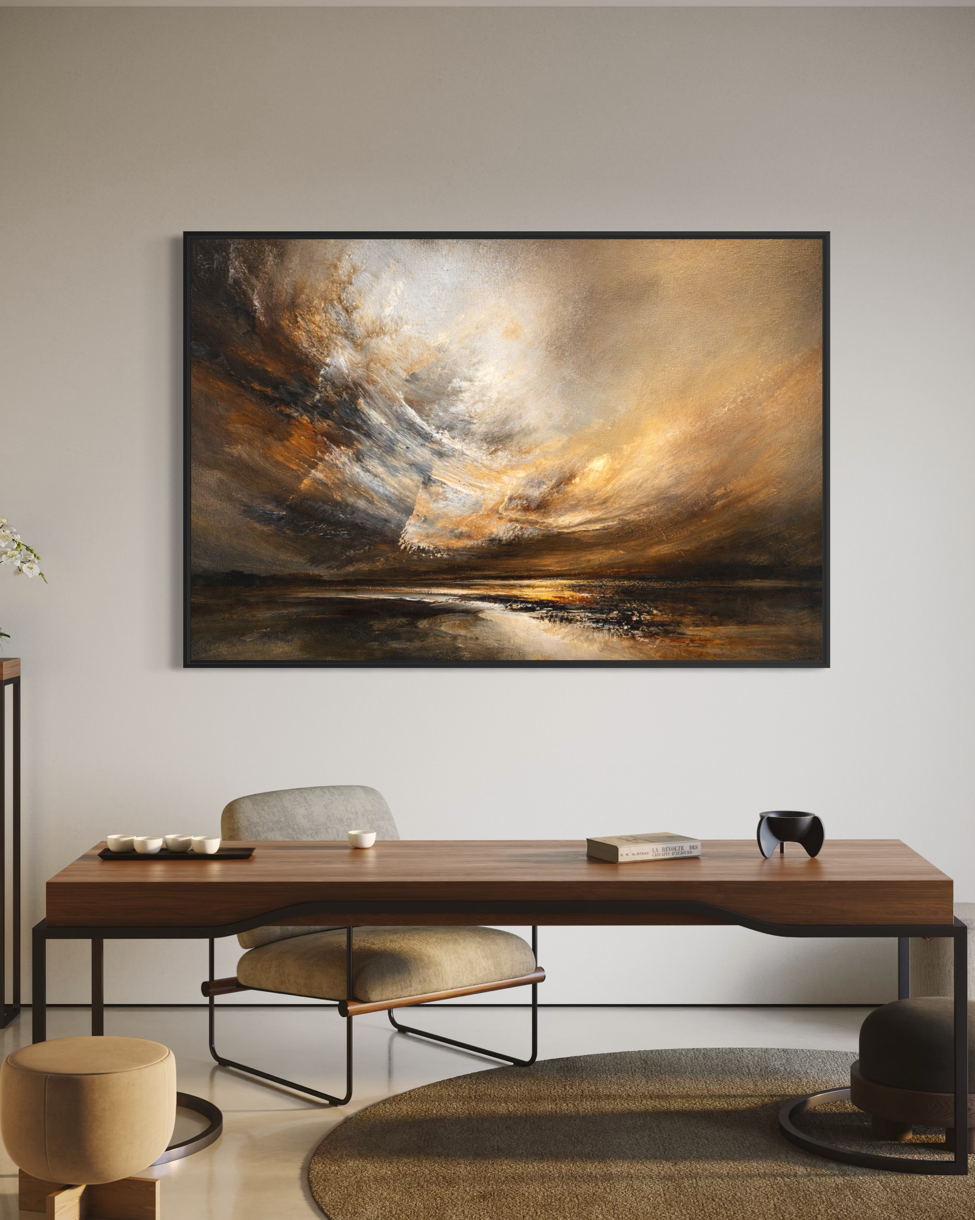 "Light in the Doom" Canvas Print