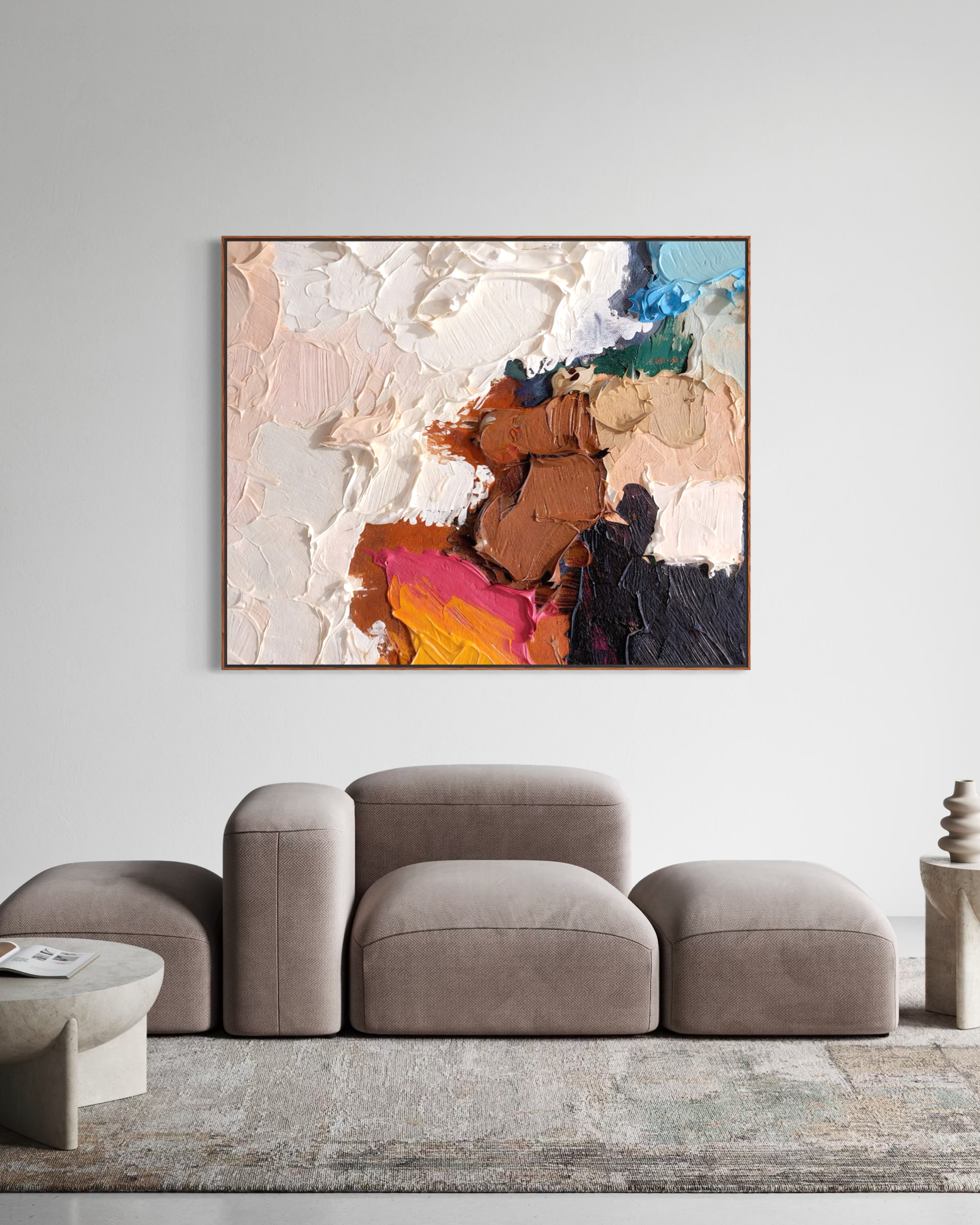 "Mixed up" Canvas Print