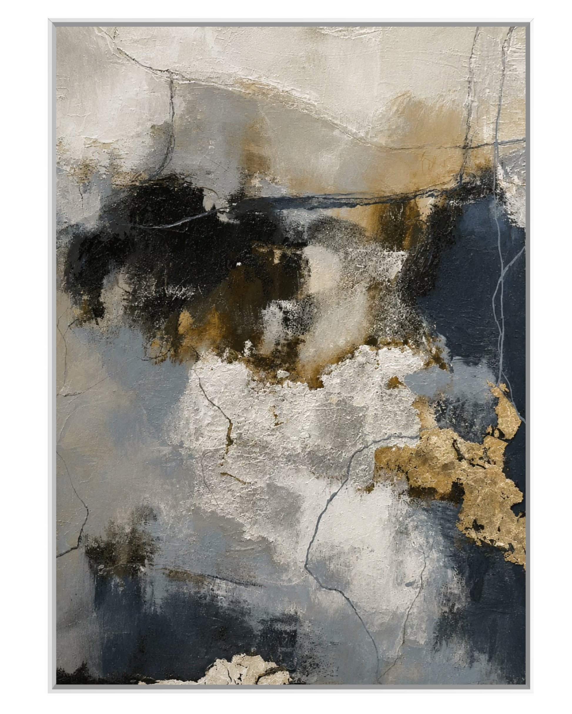 "Blue Mystery" Canvas Print