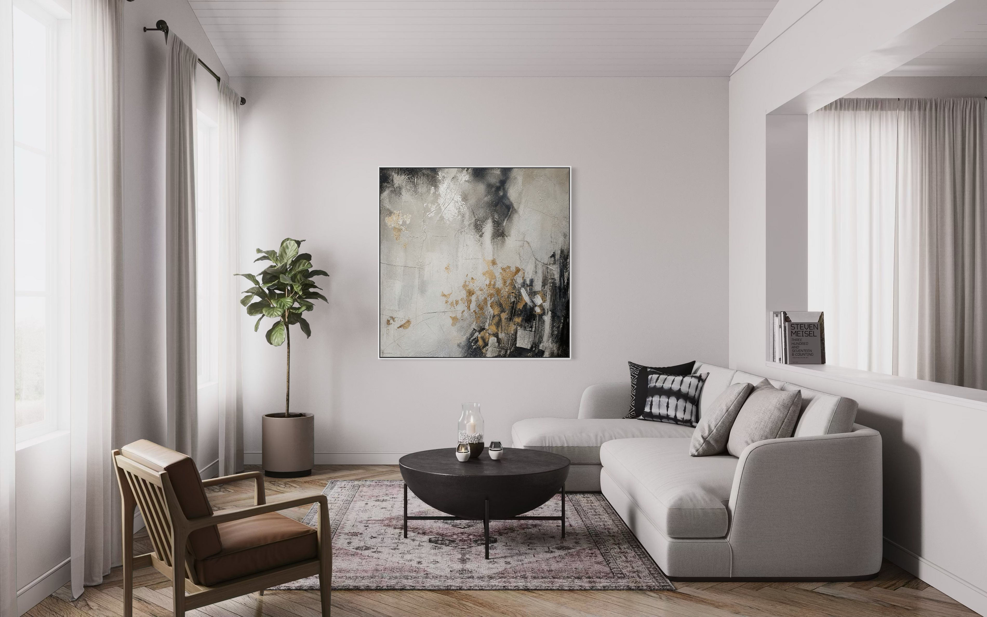 "Chopped Up" Canvas Print
