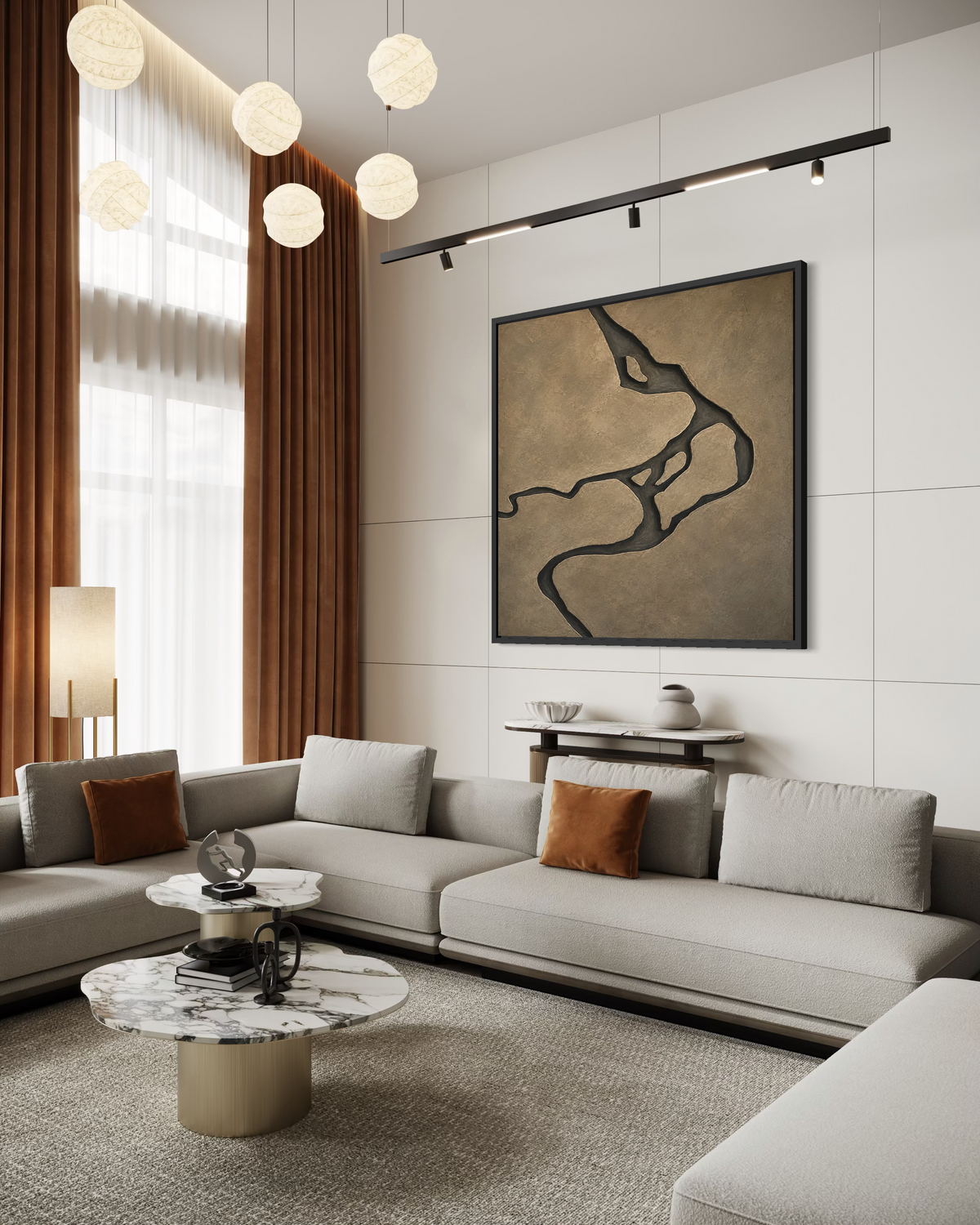 "Passing Around" Canvas Print