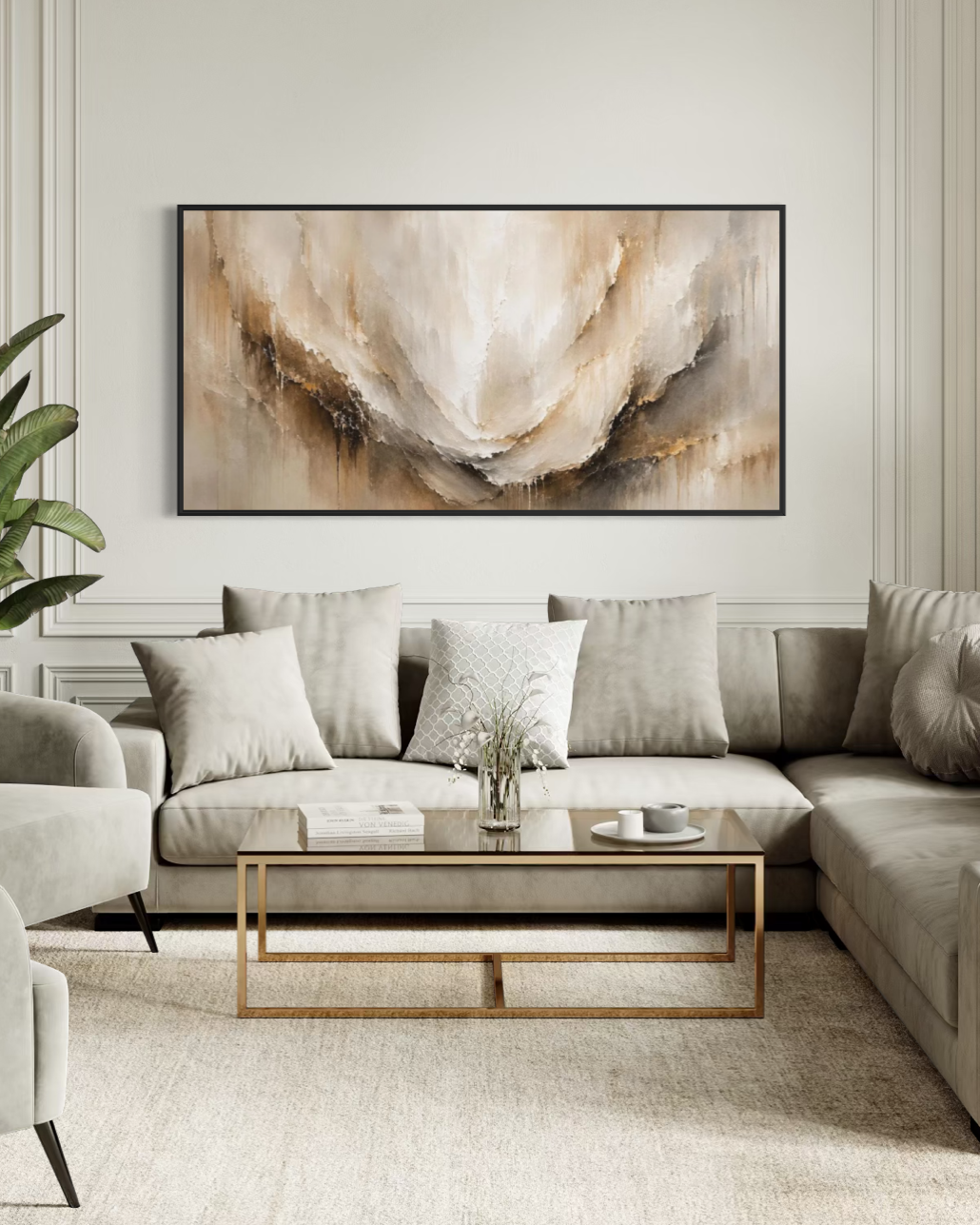 "Angelic Flow" Canvas Print
