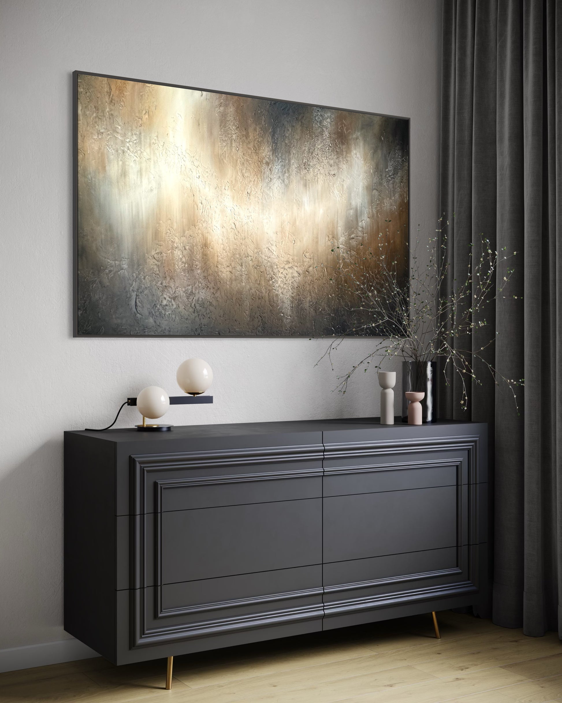 "Moody Manor" - Canvas Print
