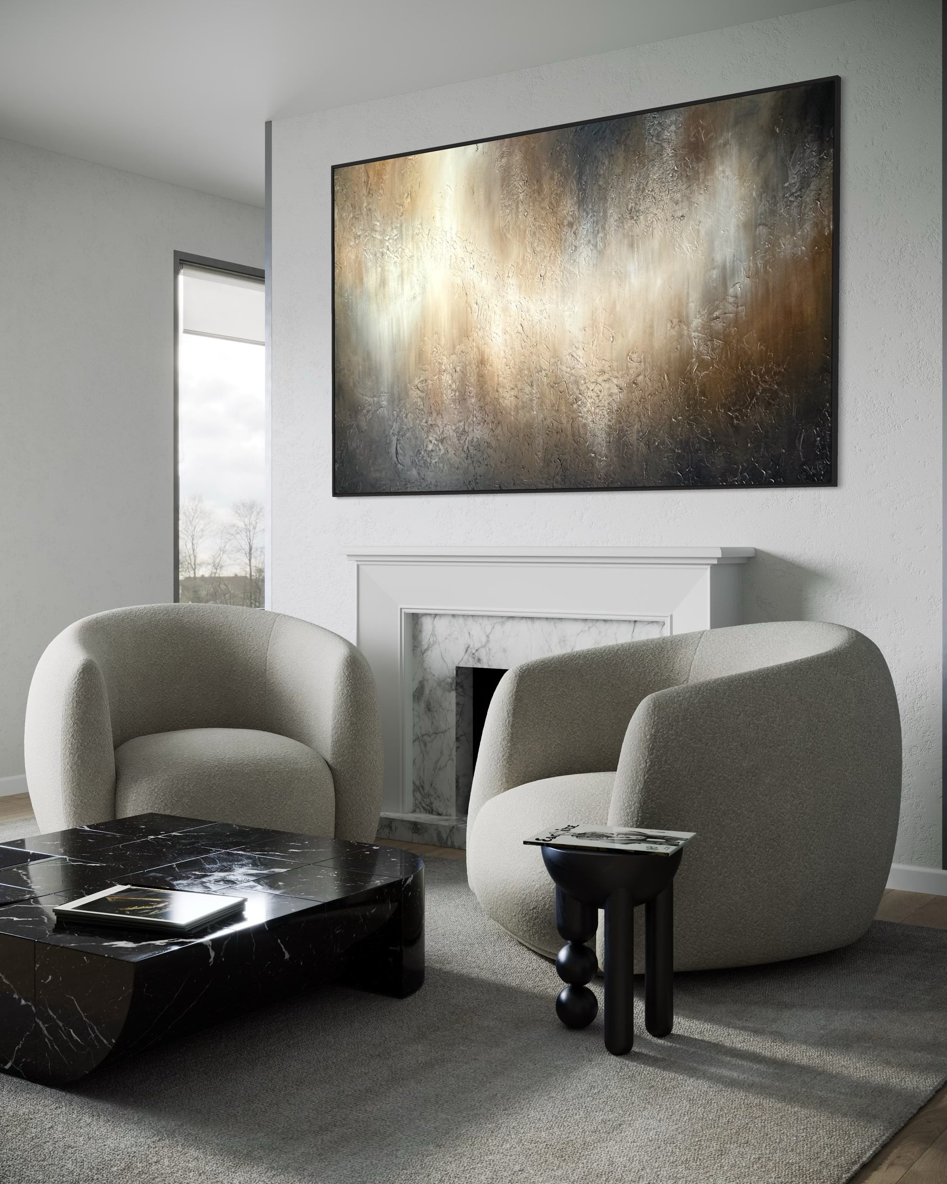 "Moody Manor" - Canvas Print