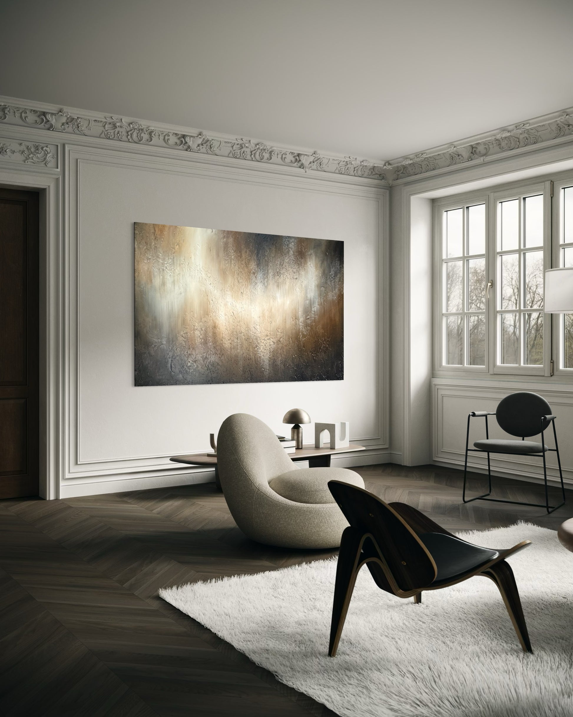 "Moody Manor" - Canvas Print