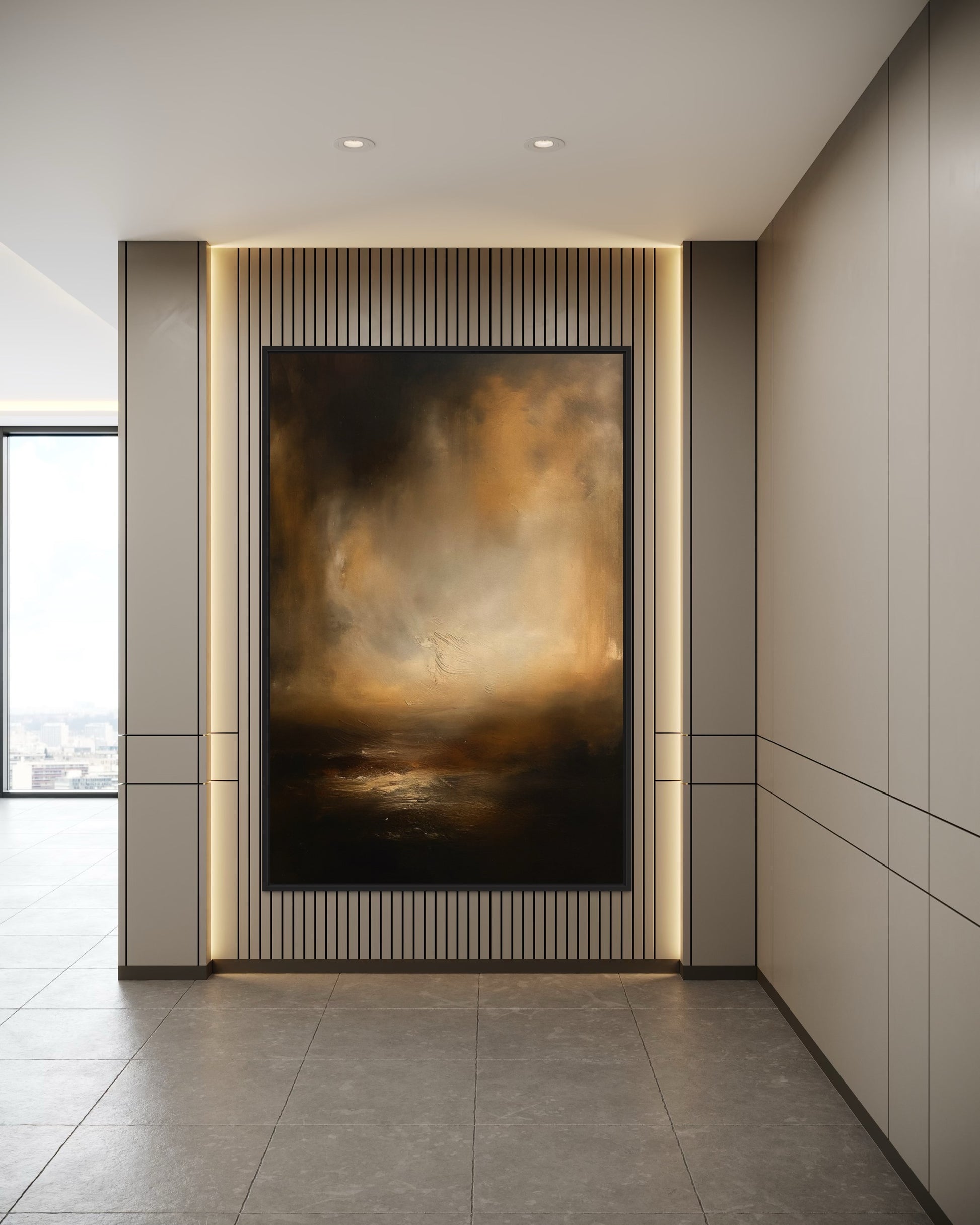 "Silent Horizon" Canvas Print