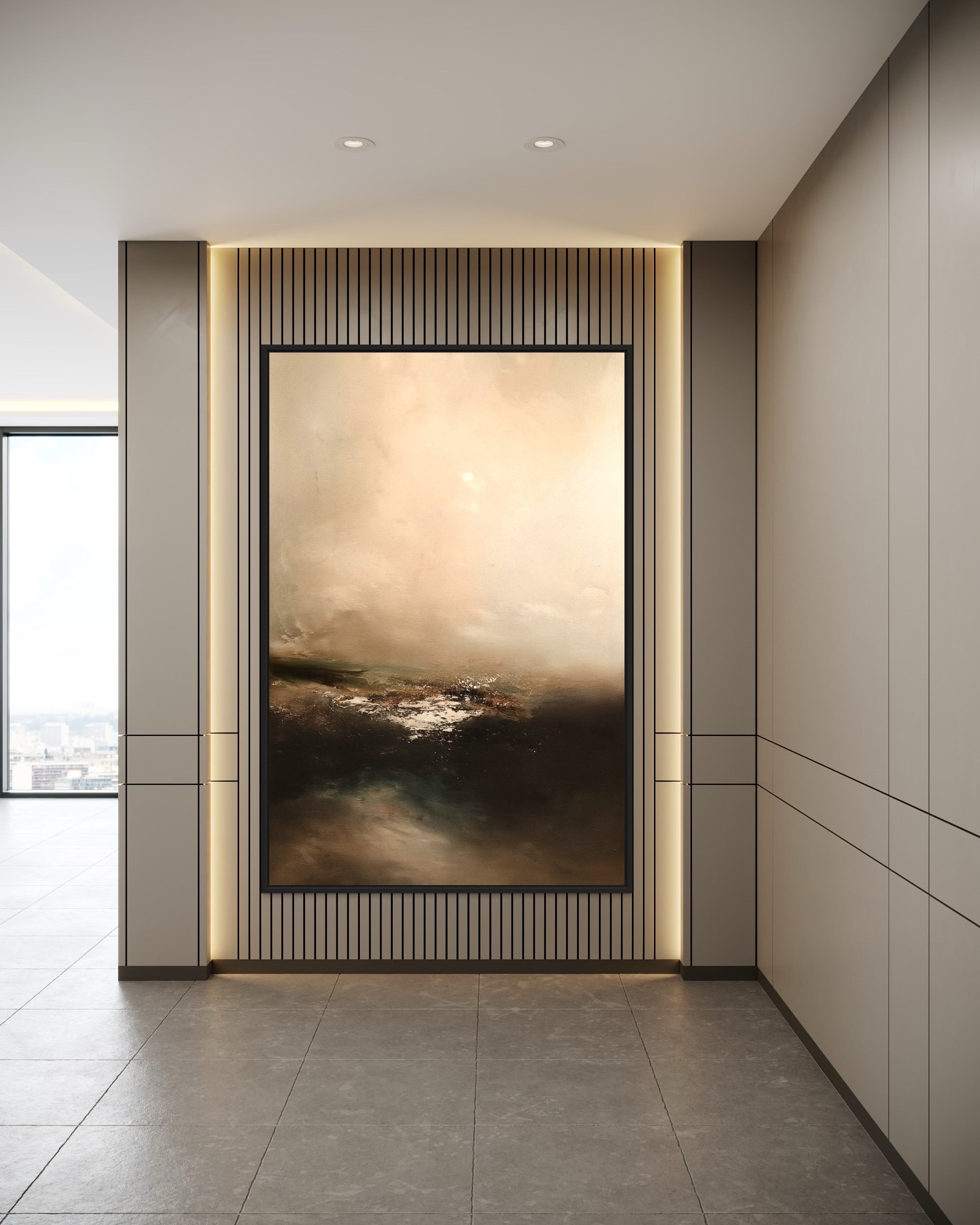 "Where Light Breaks" Canvas Print