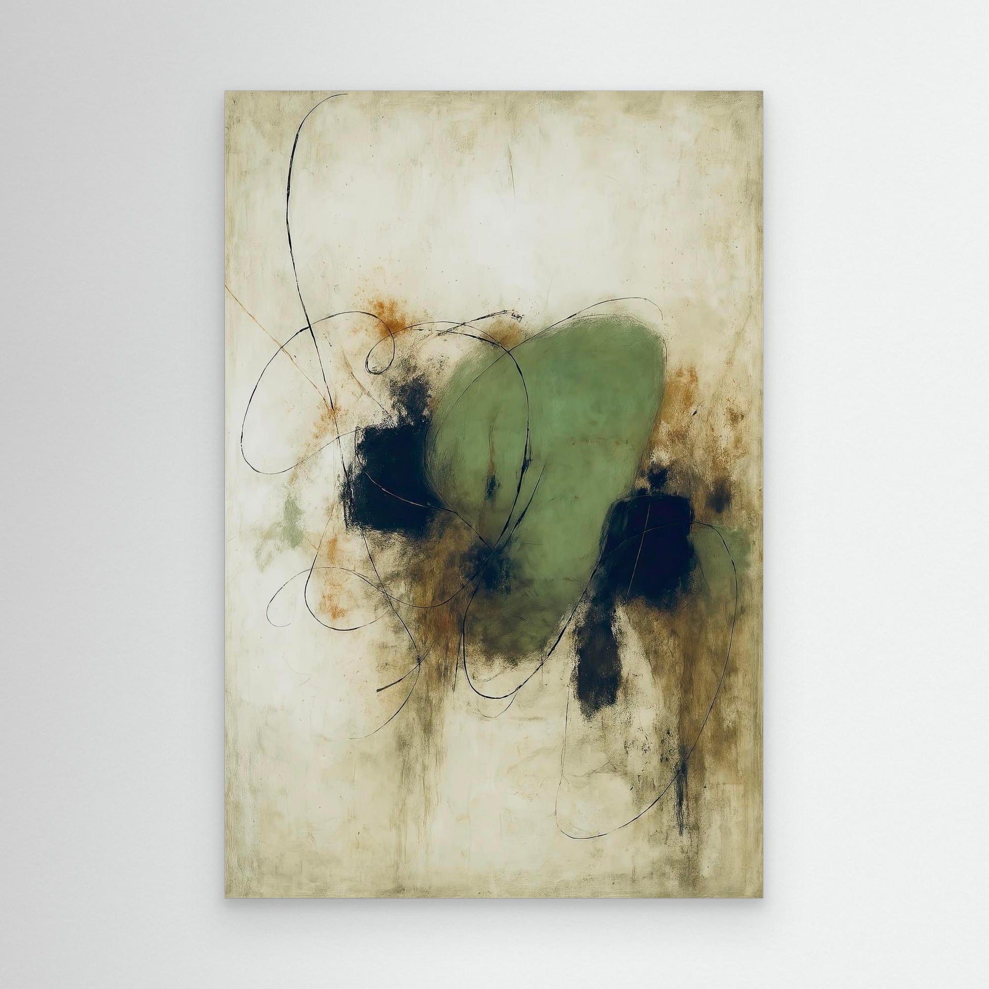 "A Troubled Mind" Canvas Print