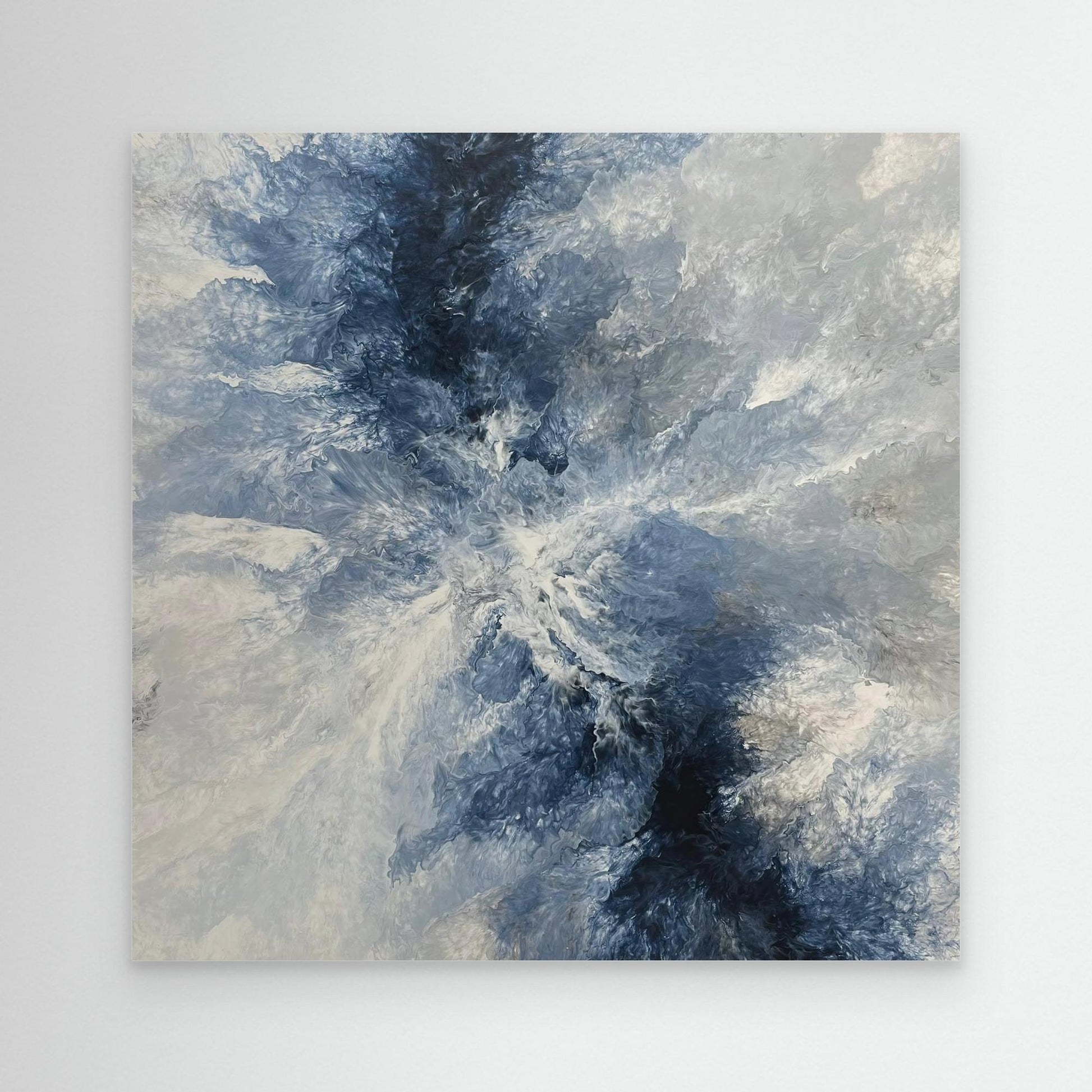 "Ocean Navy" - Canvas Print