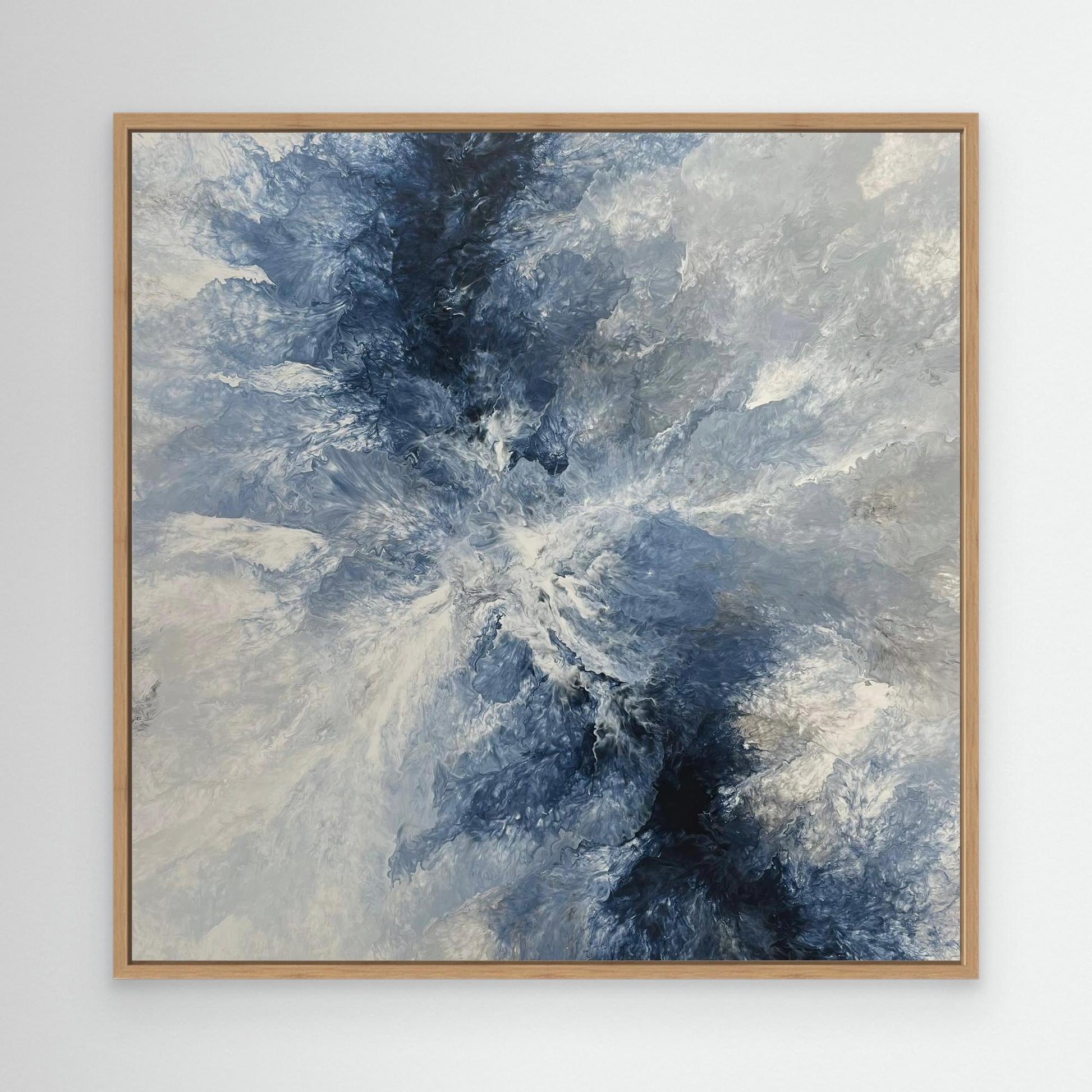 "Ocean Navy" - Canvas Print
