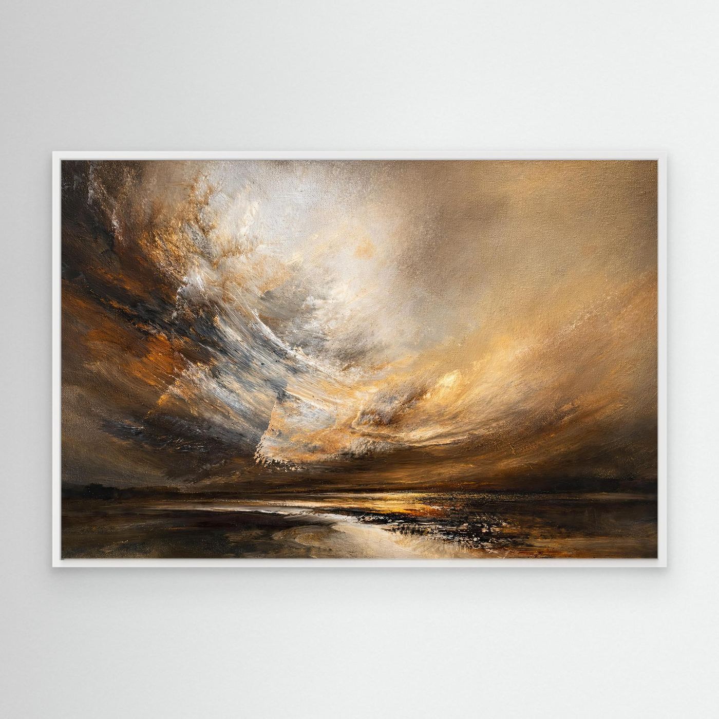 "Light in the Doom" Canvas Print