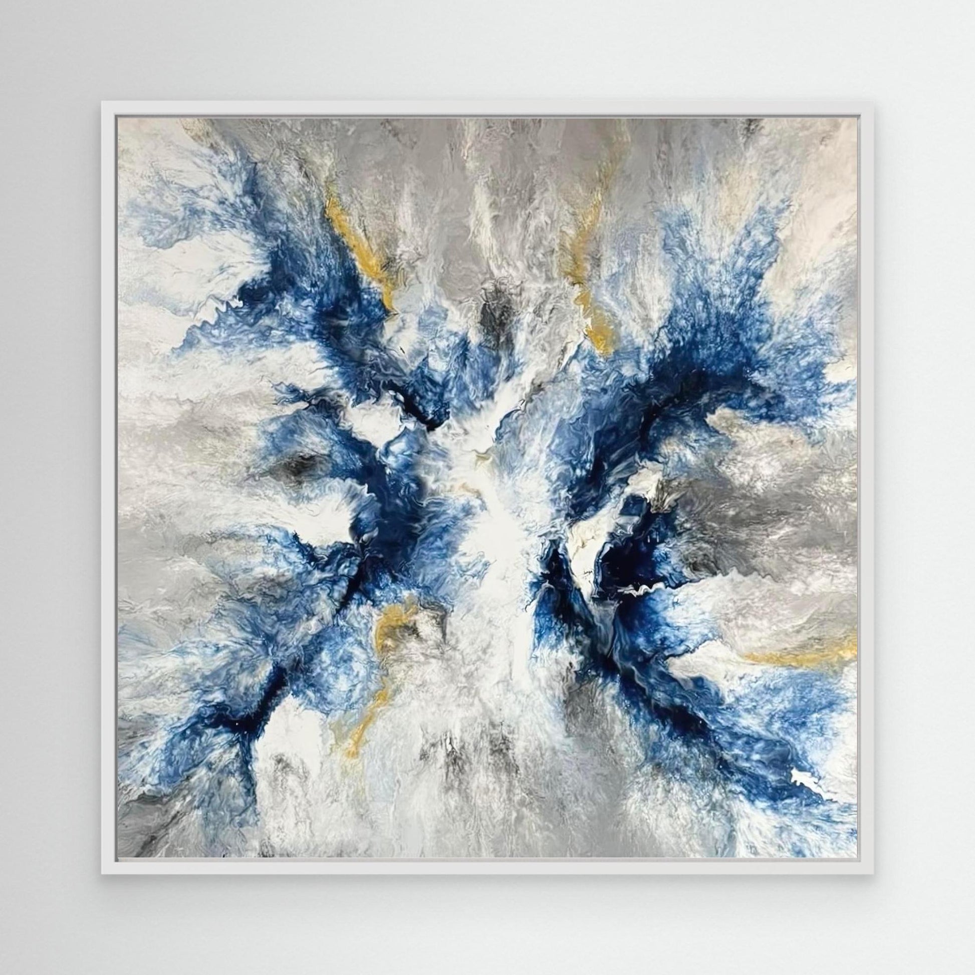 "The Royal Blue" - Canvas Print