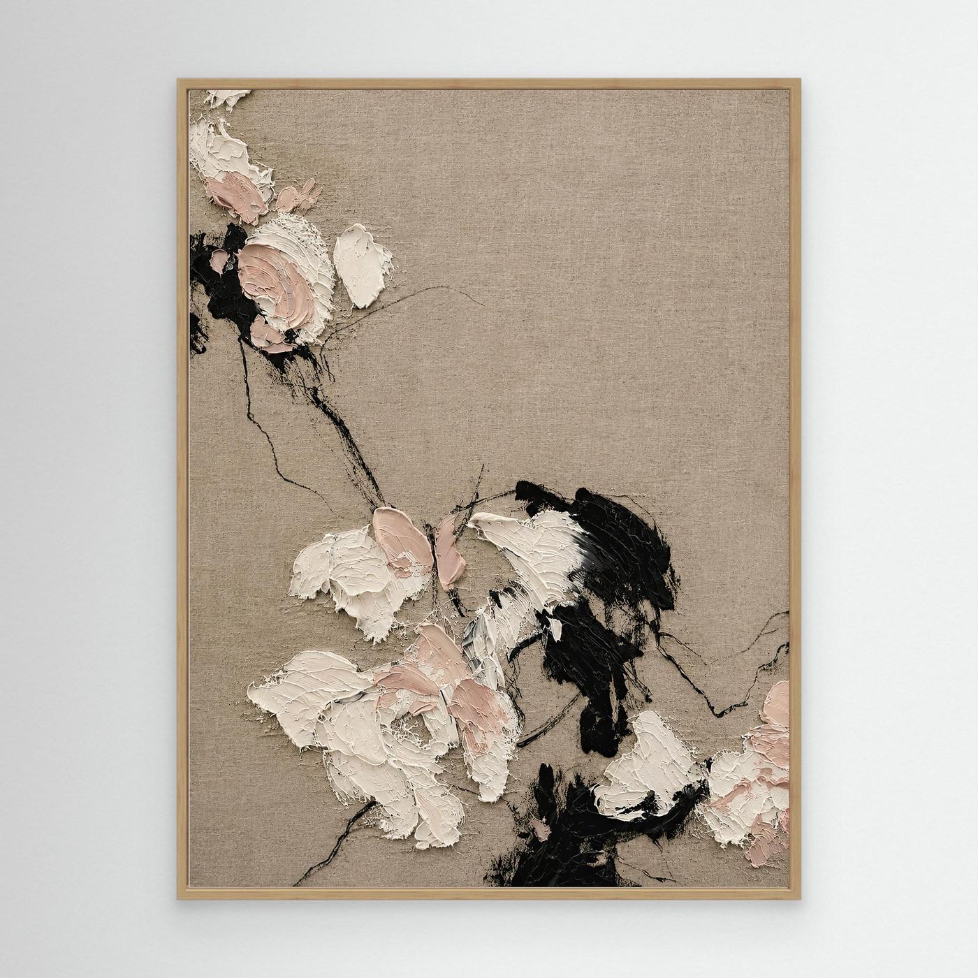 "Mixed Flower" Canvas Print