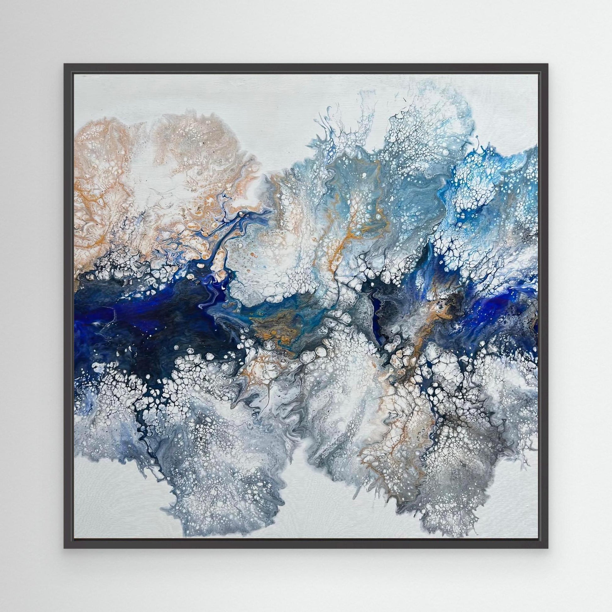 "Ocean Fizz" - Canvas Print