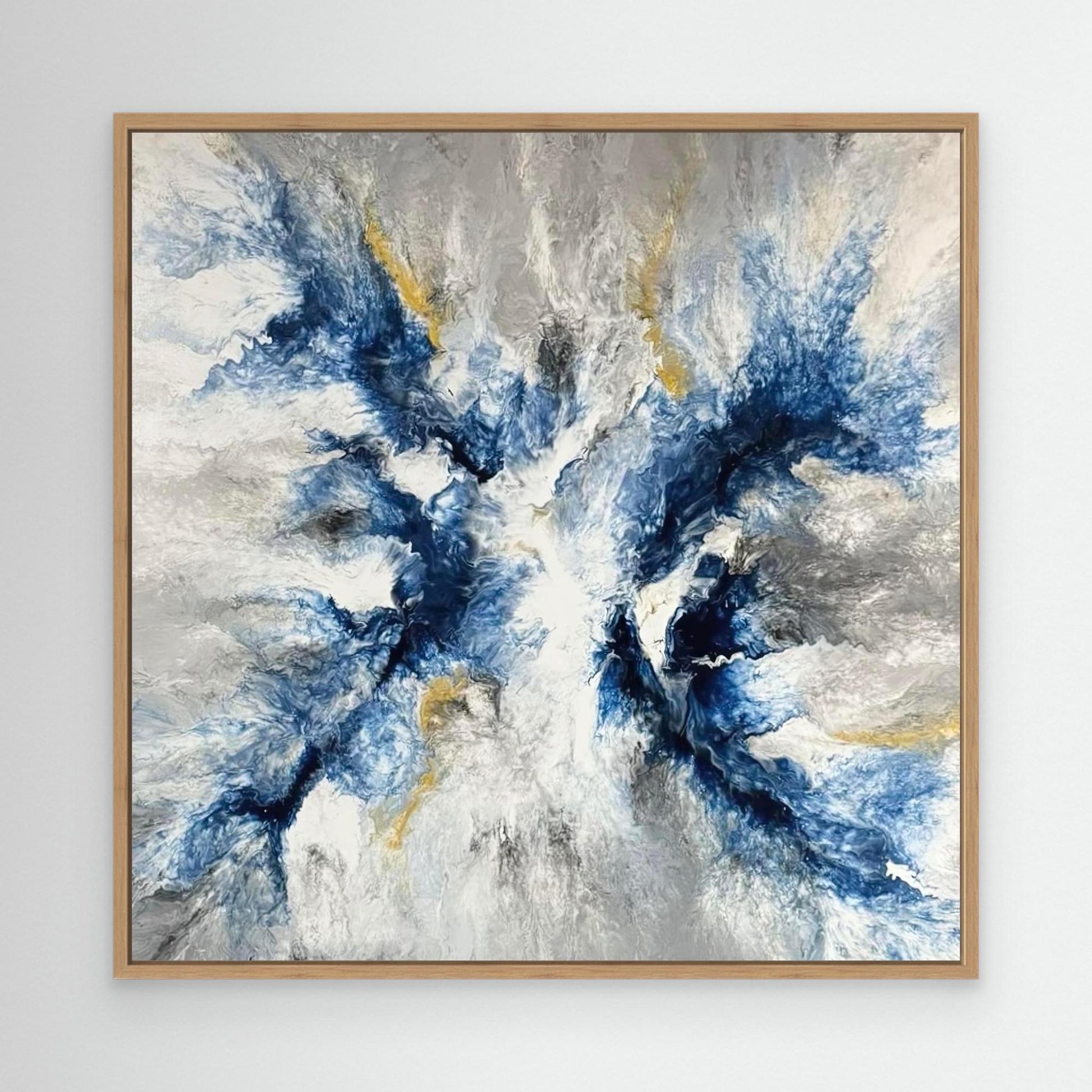 "The Royal Blue" - Canvas Print