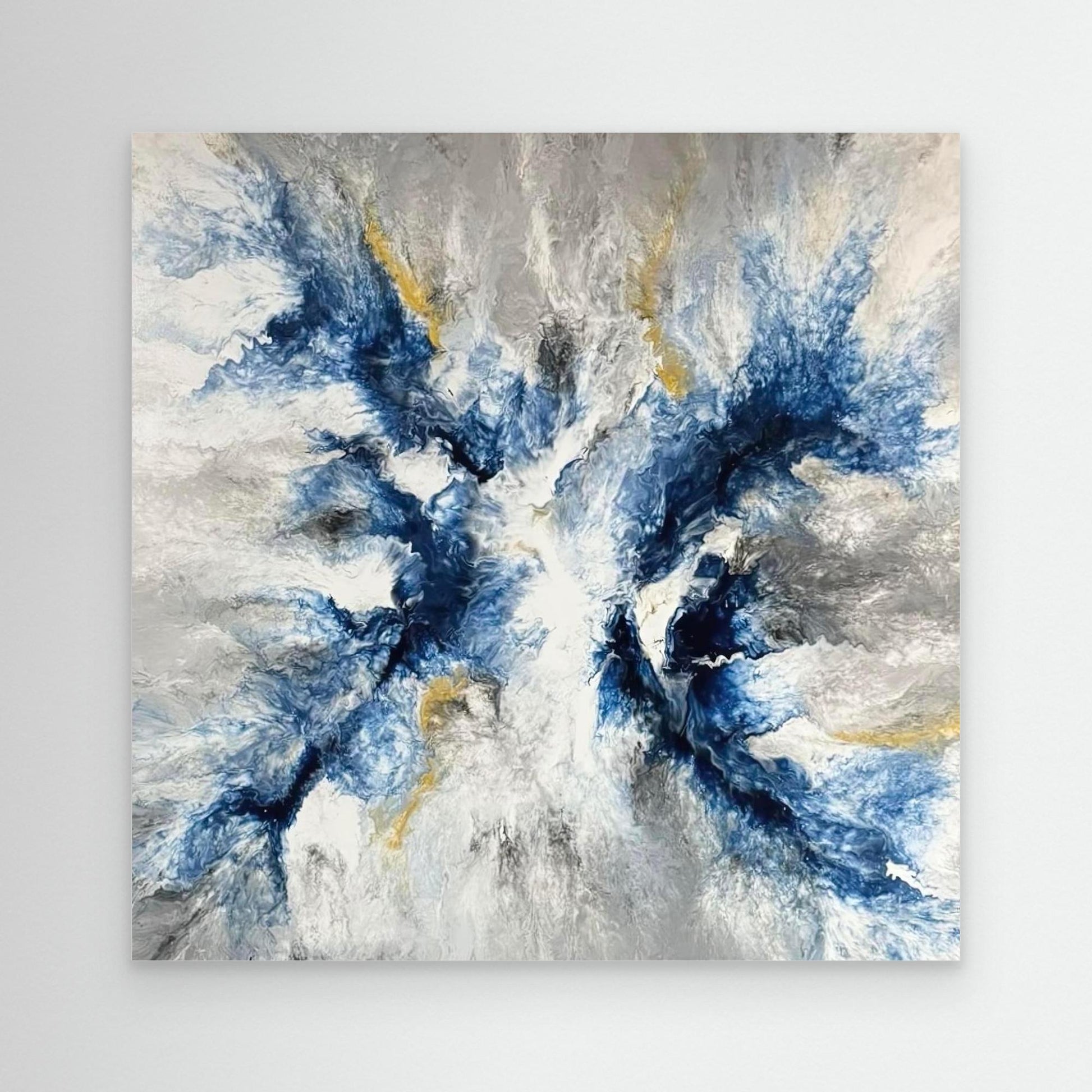 "The Royal Blue" - Canvas Print