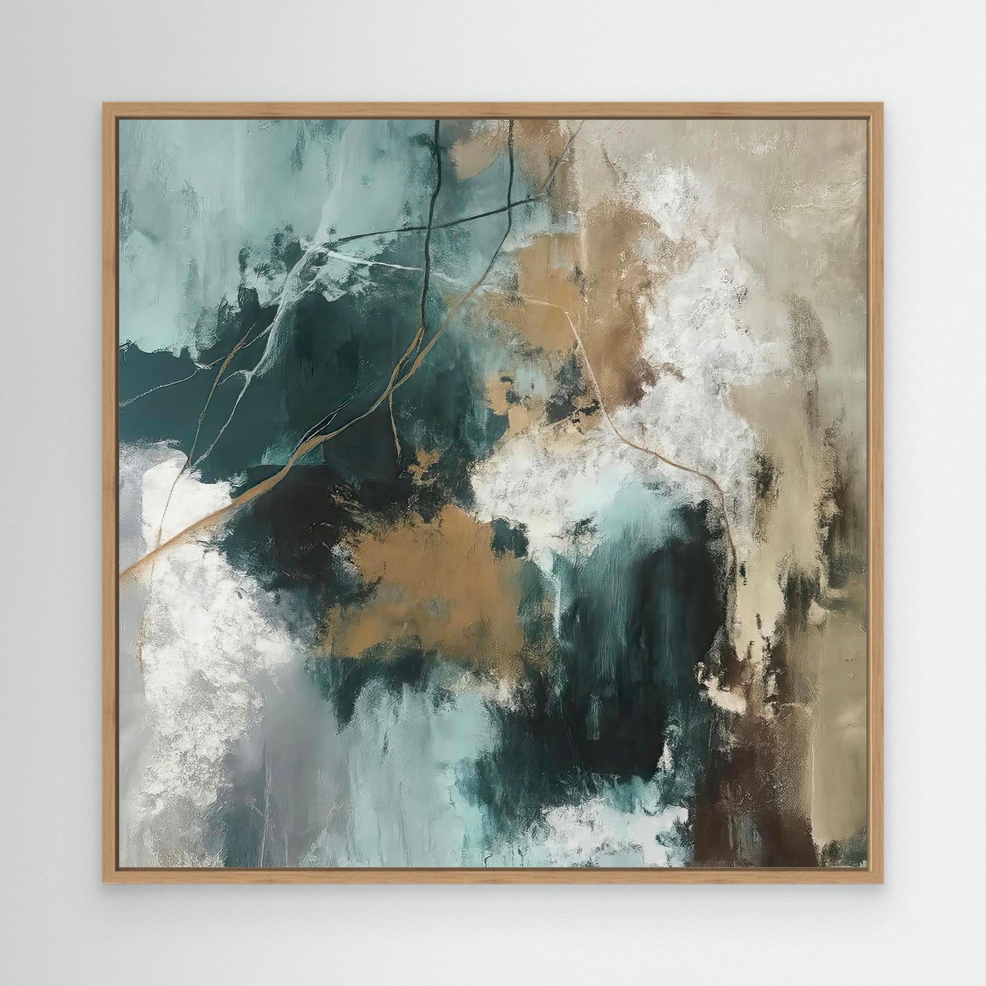 "Fractured Horizons" Canvas Print