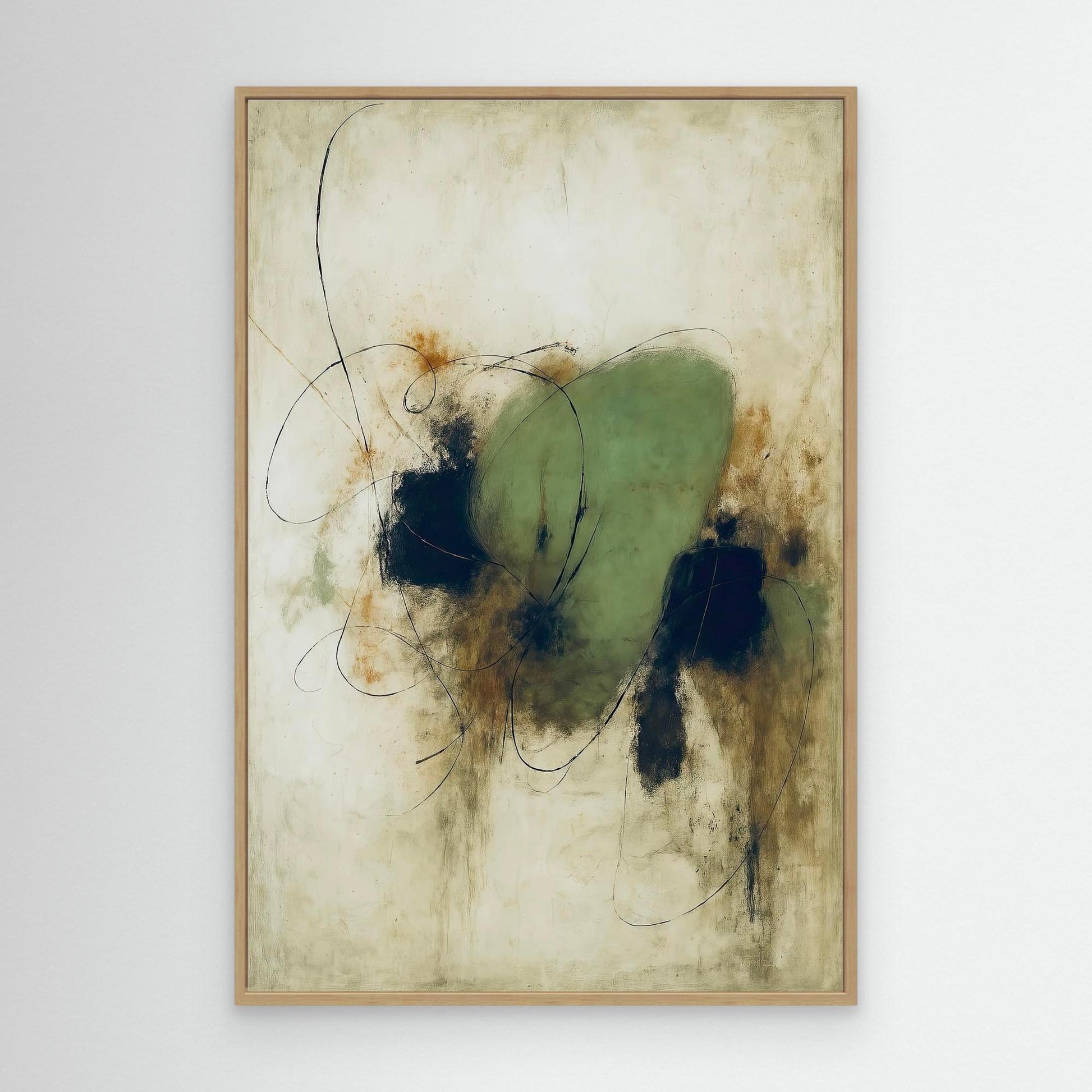 "A Troubled Mind" Canvas Print