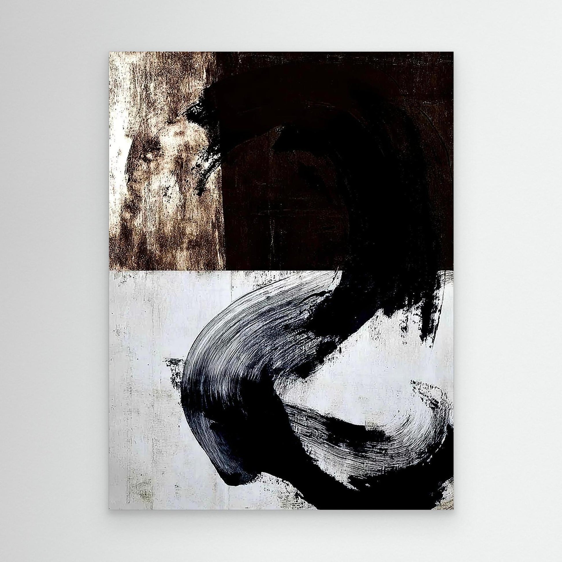 "Elegance though a stroke" Canvas Print