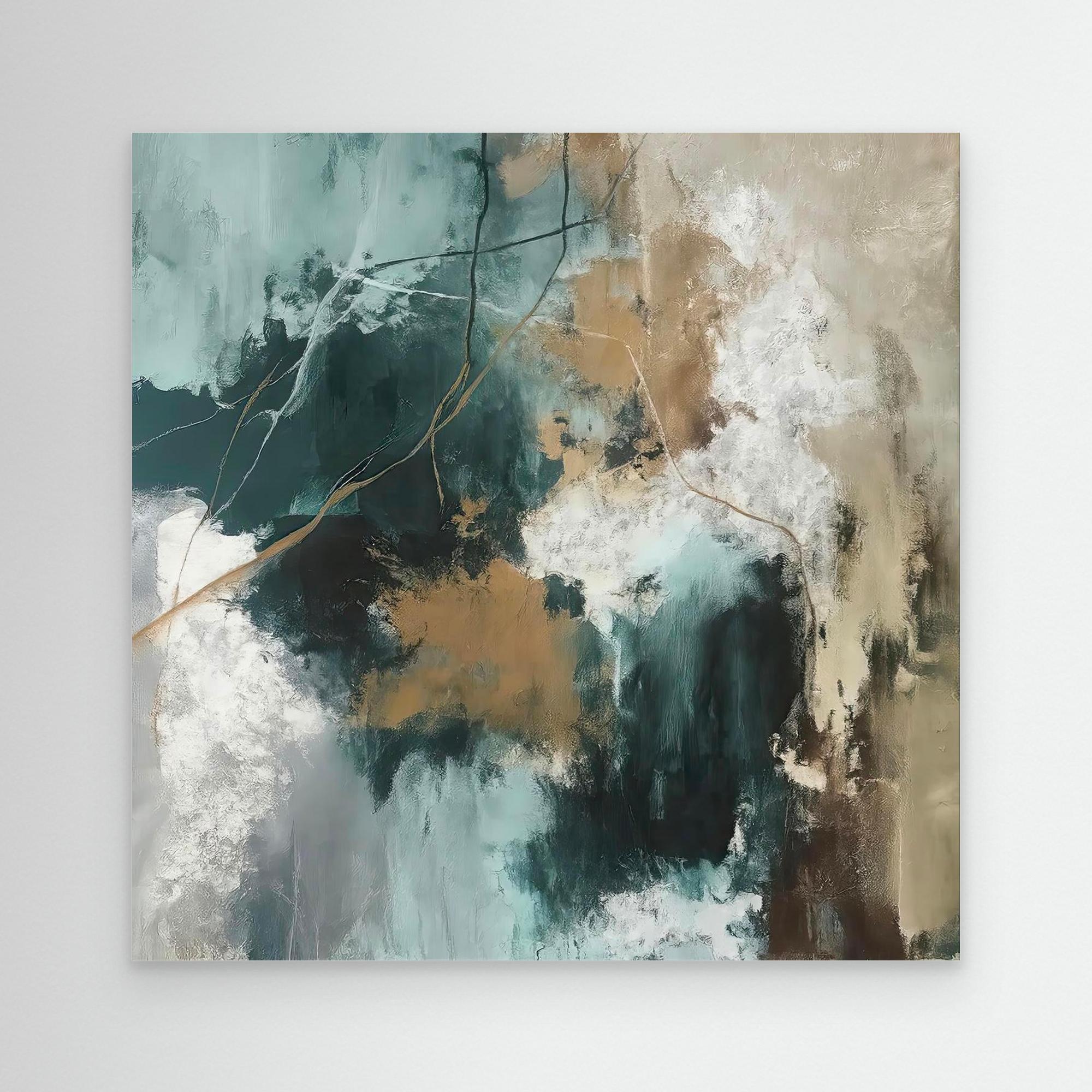 "Fractured Horizons" Canvas Print
